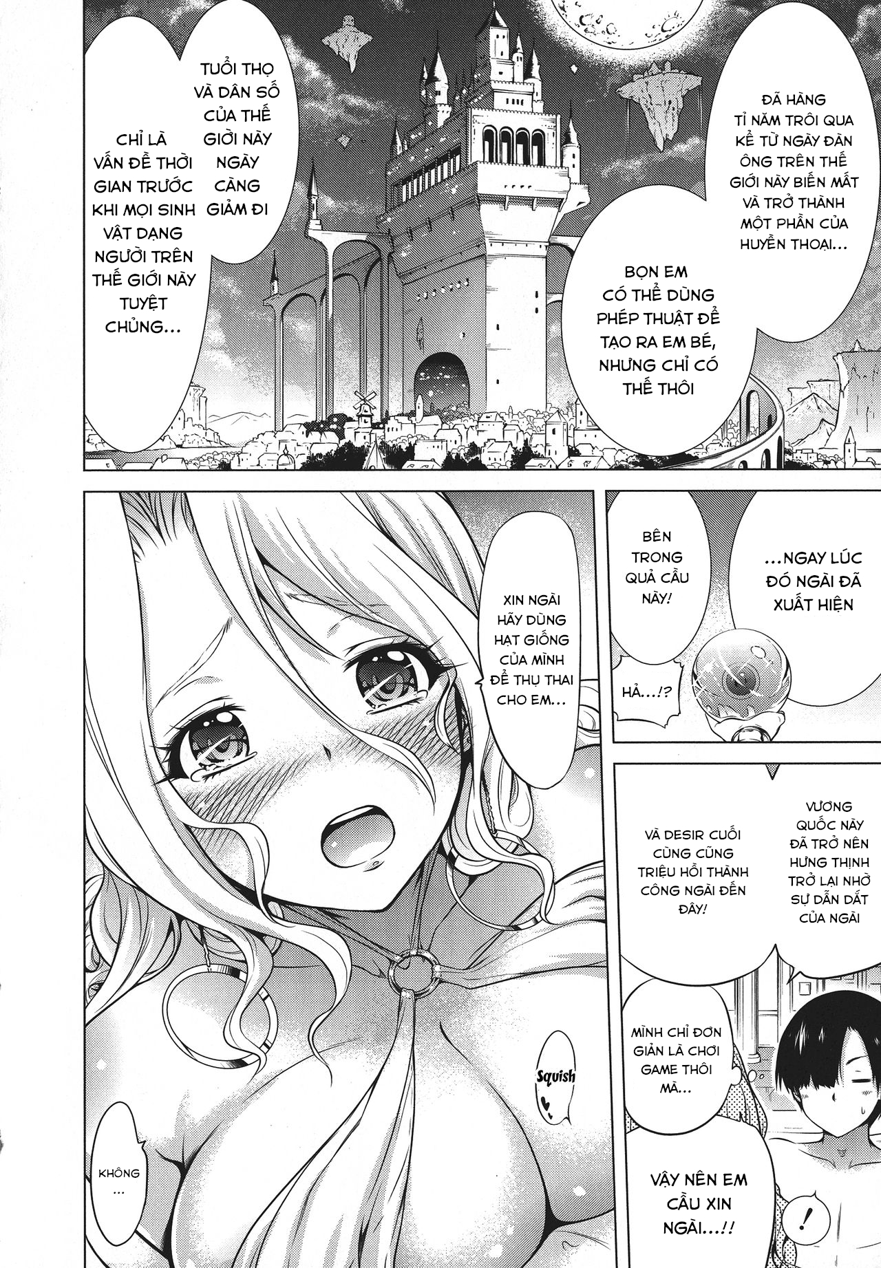 Đọc truyện hentai Isekai Harem Paradise - (Jou) Chap 1