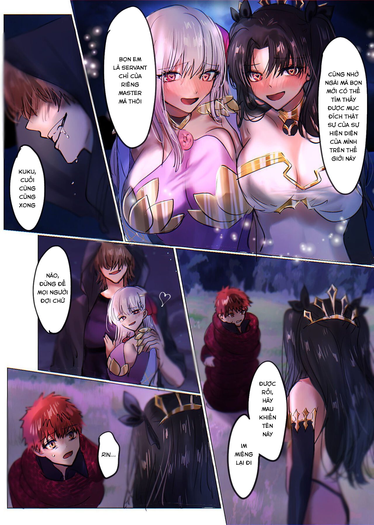 Đọc truyện hentai Fate rewrite ~Rin to Sakura ga Servant-ka Sennou Sareru Hon~ (Fate Grand Order) - Oneshot