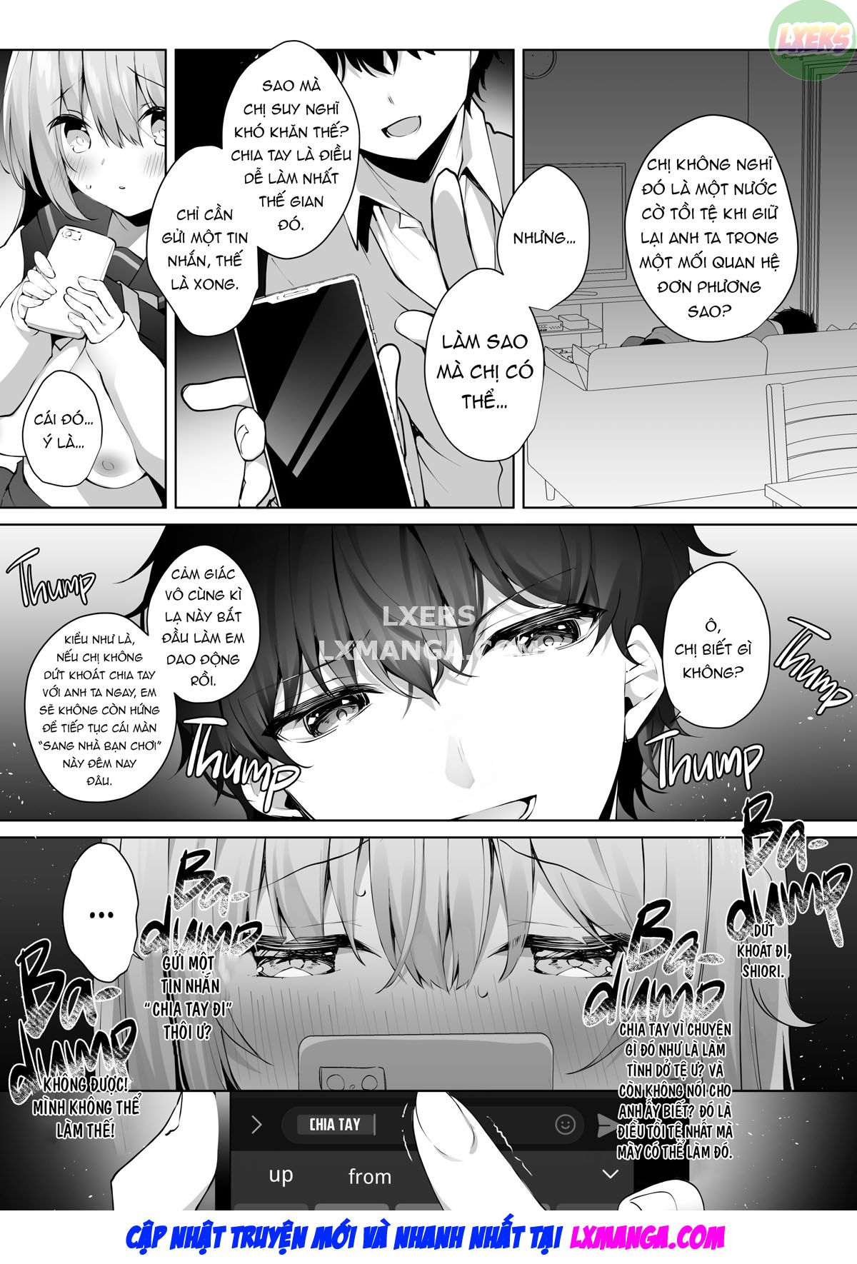 Đọc truyện hentai Kouhai Danshi ni Netorare SEX - Chap 4 - [END]