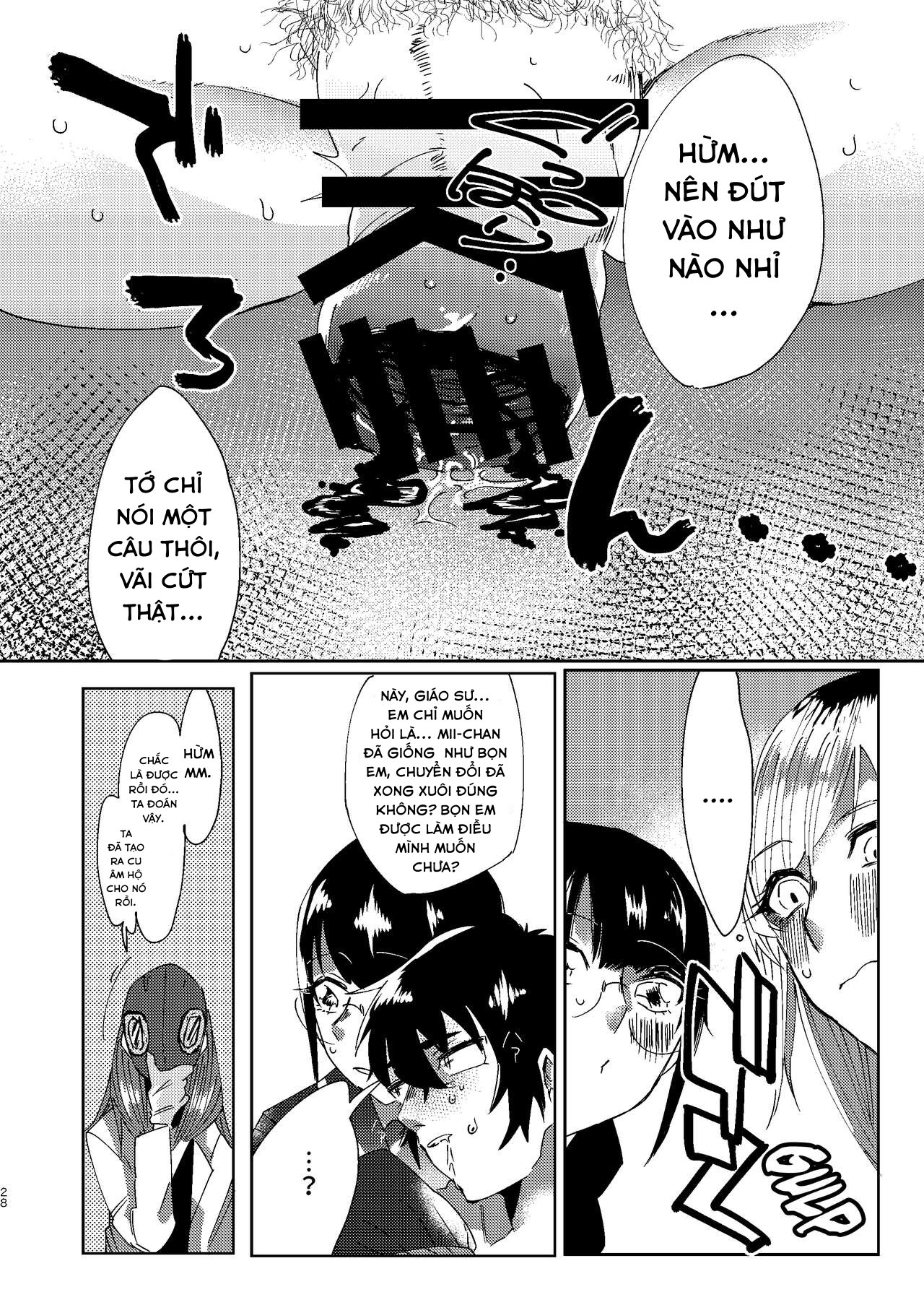 Đọc truyện hentai Zen Jinrui Kaizoukei Joshi-ka Keikaku 1 - Chap 2 end