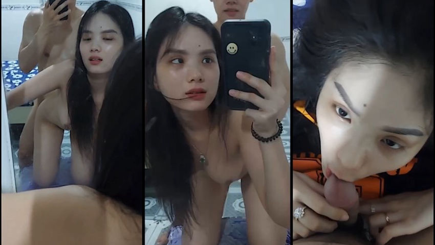 Phạm Thoại phiên bản shopee gọi bạn thân qua nhà sờ vú với mút buồi. Giống vkl Part 2