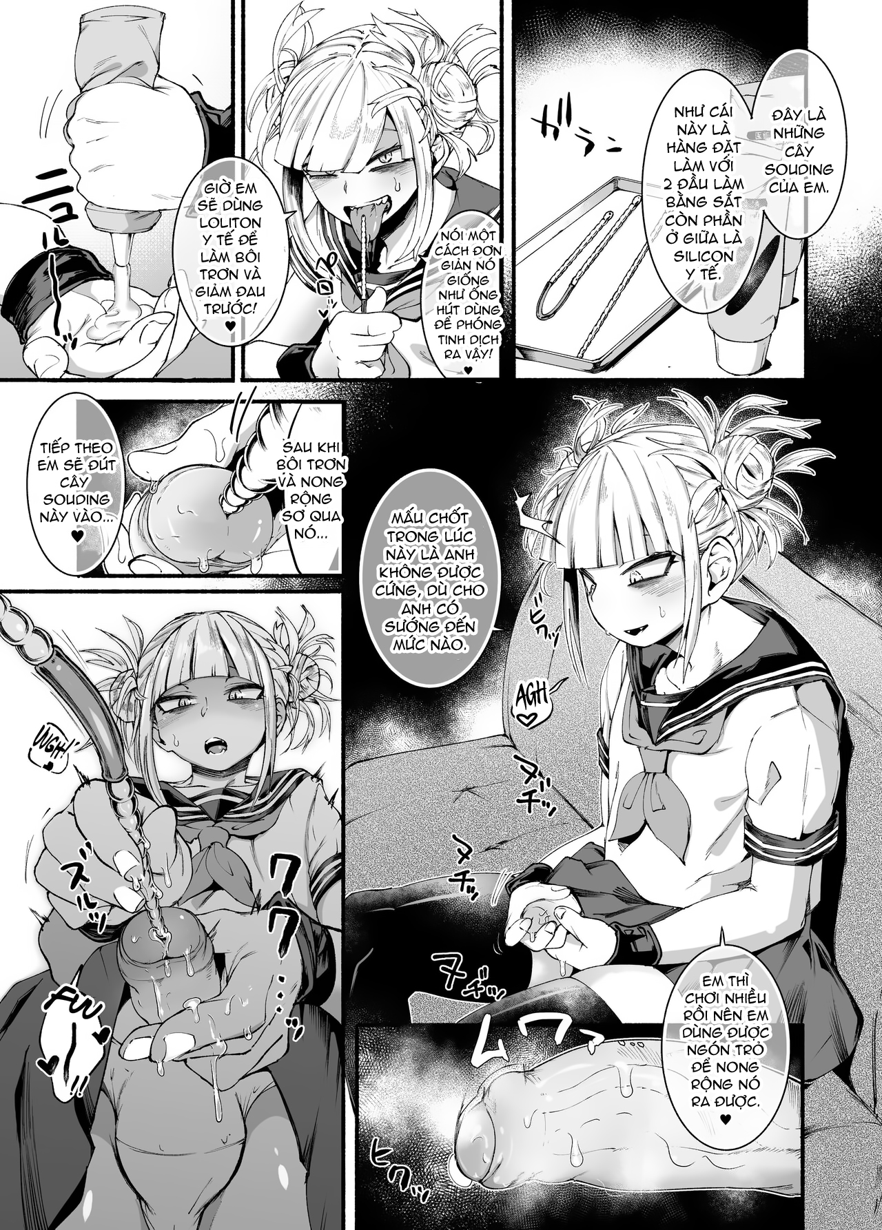 Đọc truyện hentai Mái tóc của Ayer-kun - Oneshot