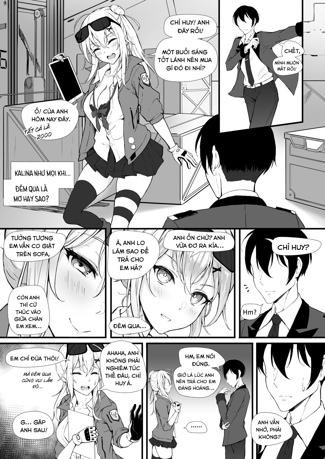 Đọc truyện hentai Một nụ hôn đáng giá bao nhiêu kim cương? - Oneshot