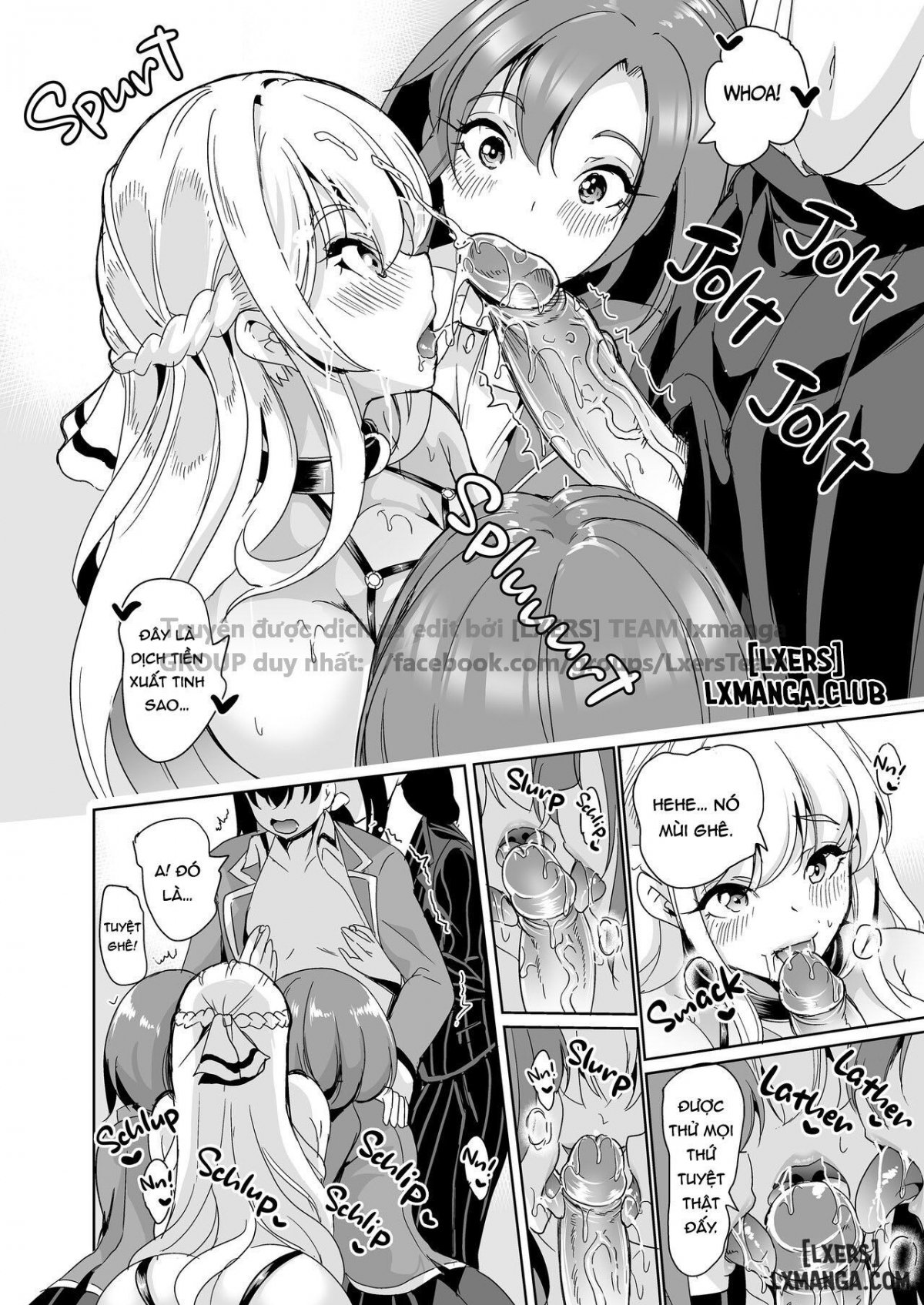 Đọc truyện hentai The Lone Cock in the Sex Club for Girls - Oneshot