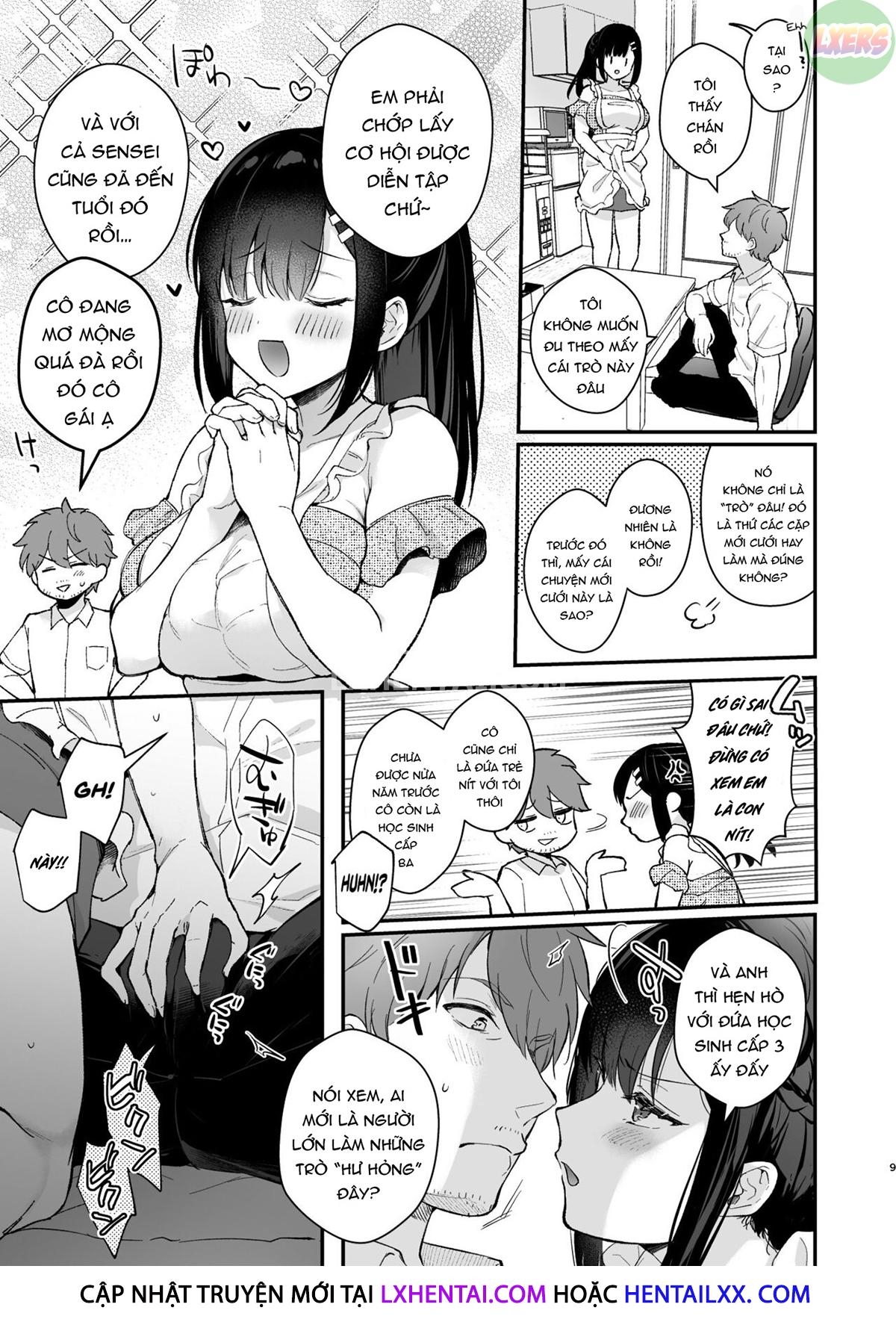 Đọc truyện hentai Oshikake Kanojo No Omamagoto - Oneshot
