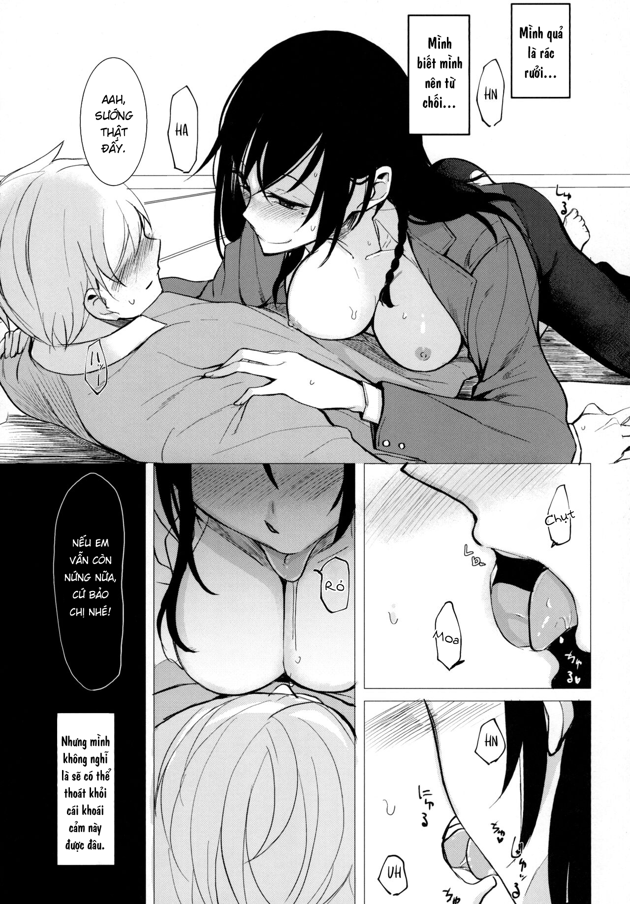 Đọc truyện hentai Cuốn truyện kể về việc tôi bị phục kích bởi một chị gái lạ mặt lớp trên - Chap 2