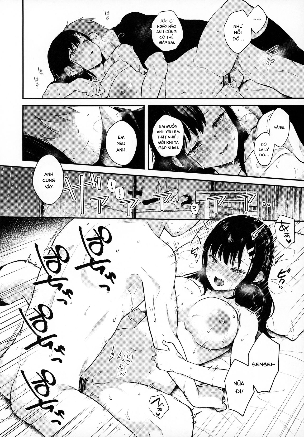 Đọc truyện hentai Tsuyu, Natsufuku, Apart nite - Oneshot