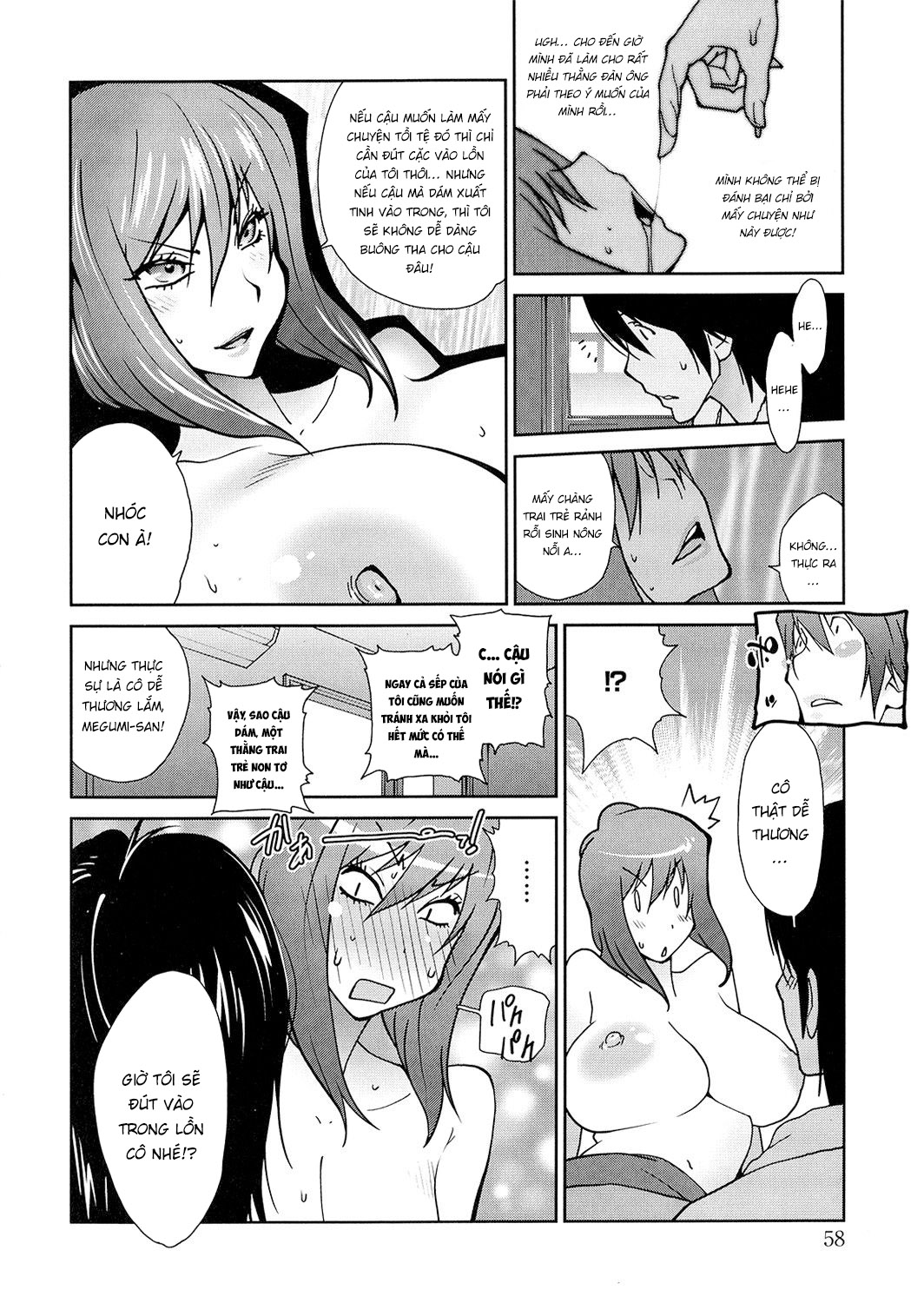 Đọc truyện hentai Chàng thợ sửa ống nước và cô bạn năm xưa - Chap 3