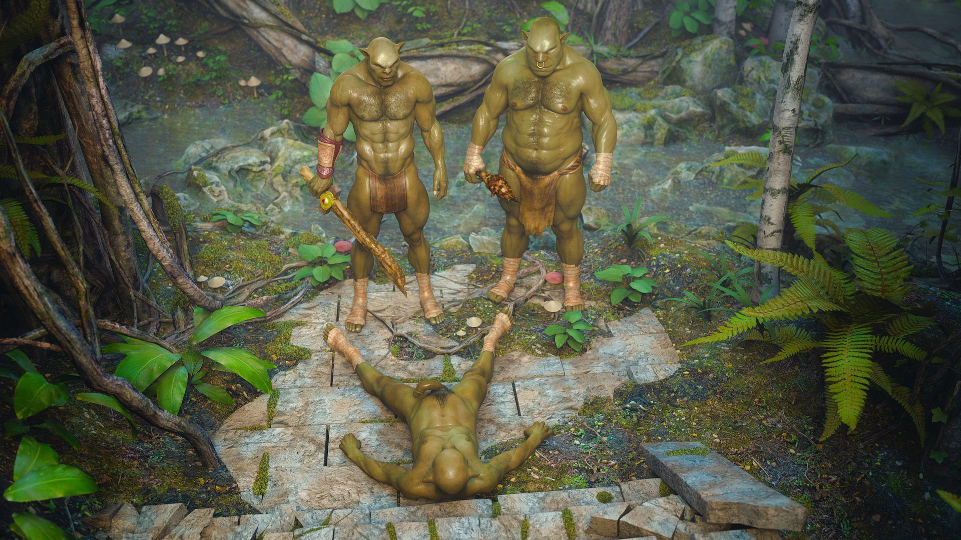 Đọc truyện hentai Secret Of Beauty - Chap 1: Stone Lady