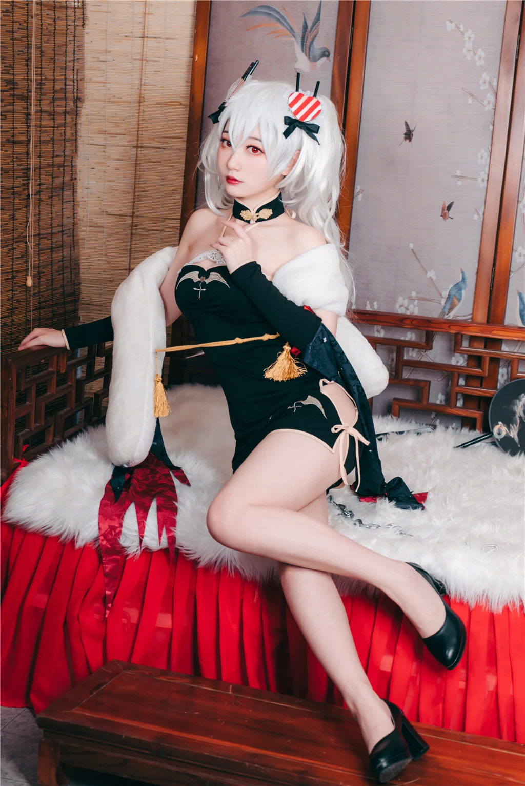 Đọc truyện hentai Tuyển tập Albums siêu phẩm Cosplay - Chap 592 - Tao Mo - Vampire Cheongsam