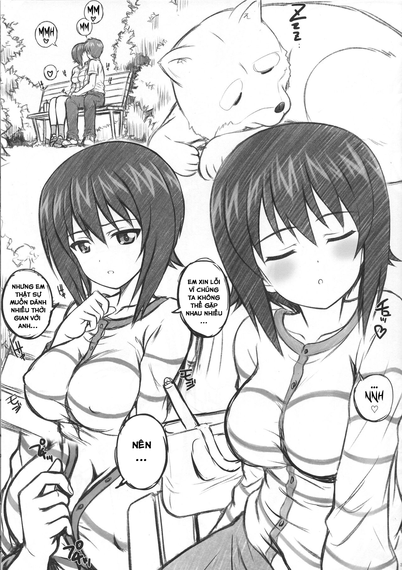 Đọc truyện hentai YDM ver.M1 (Girls und Panzer) - Oneshot