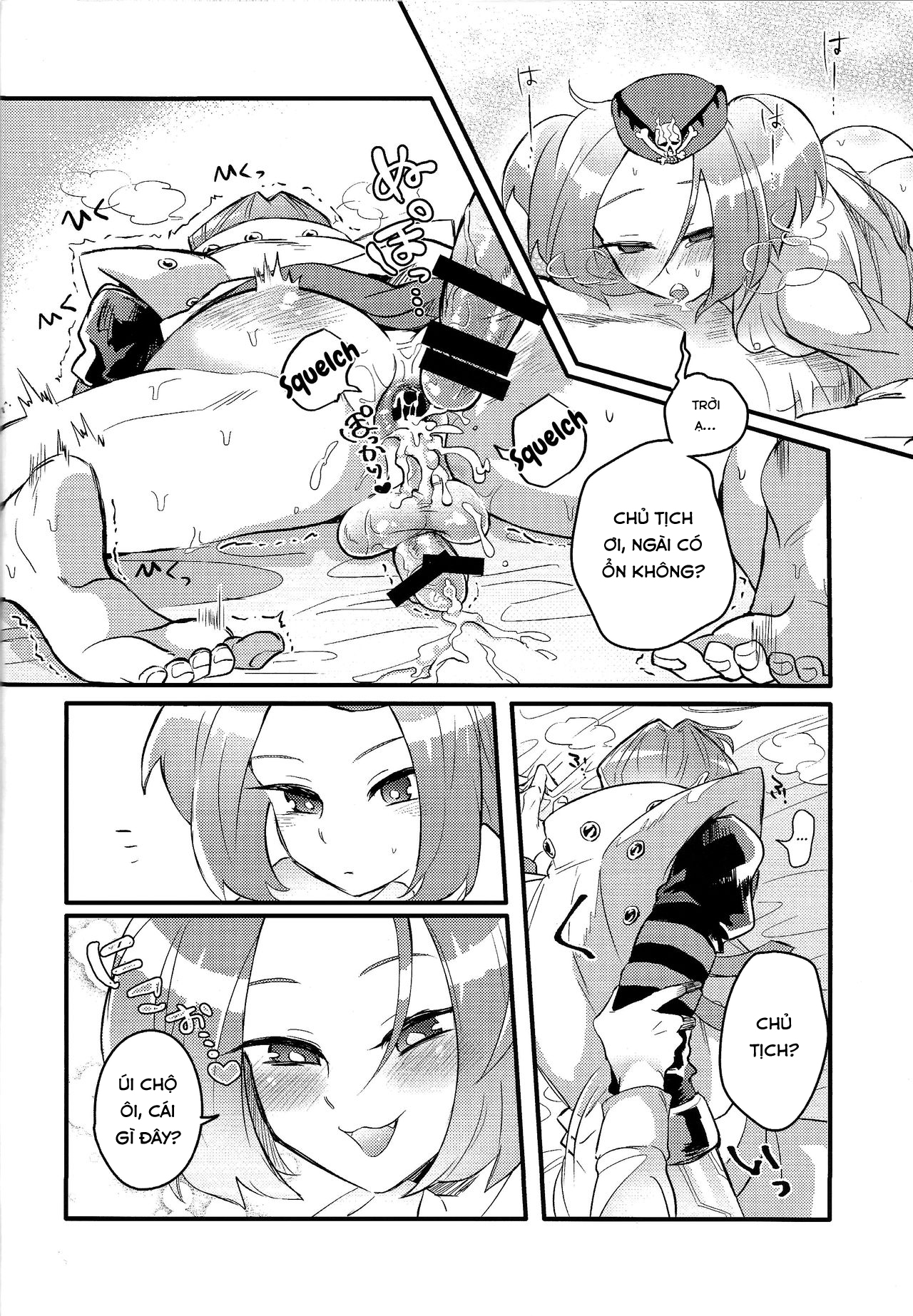 Đọc truyện hentai Shachou no Sekinin - Oneshot