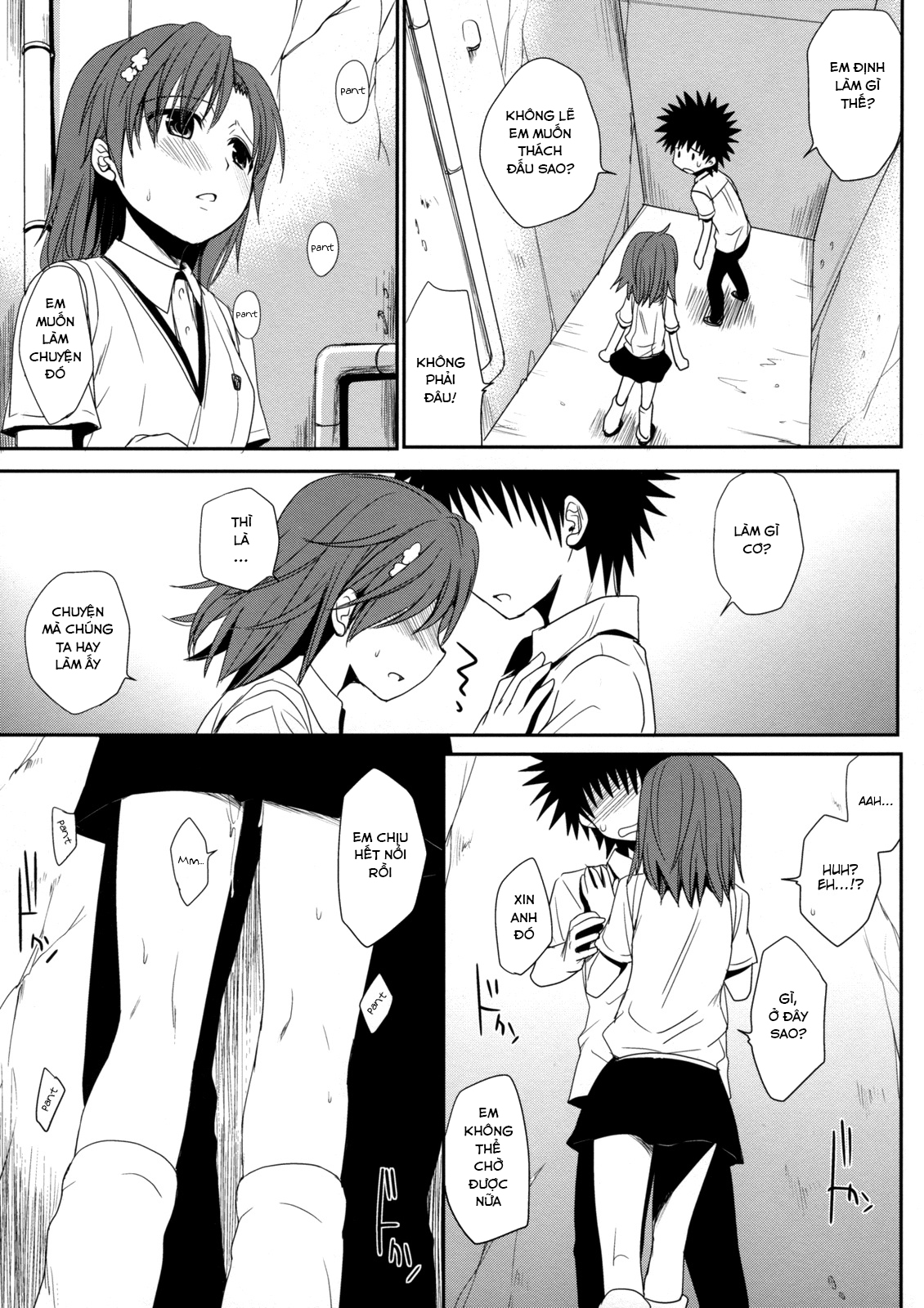 Đọc truyện hentai Sasoikata Sonogo (Toaru Kagaku no Railgun) - Oneshot