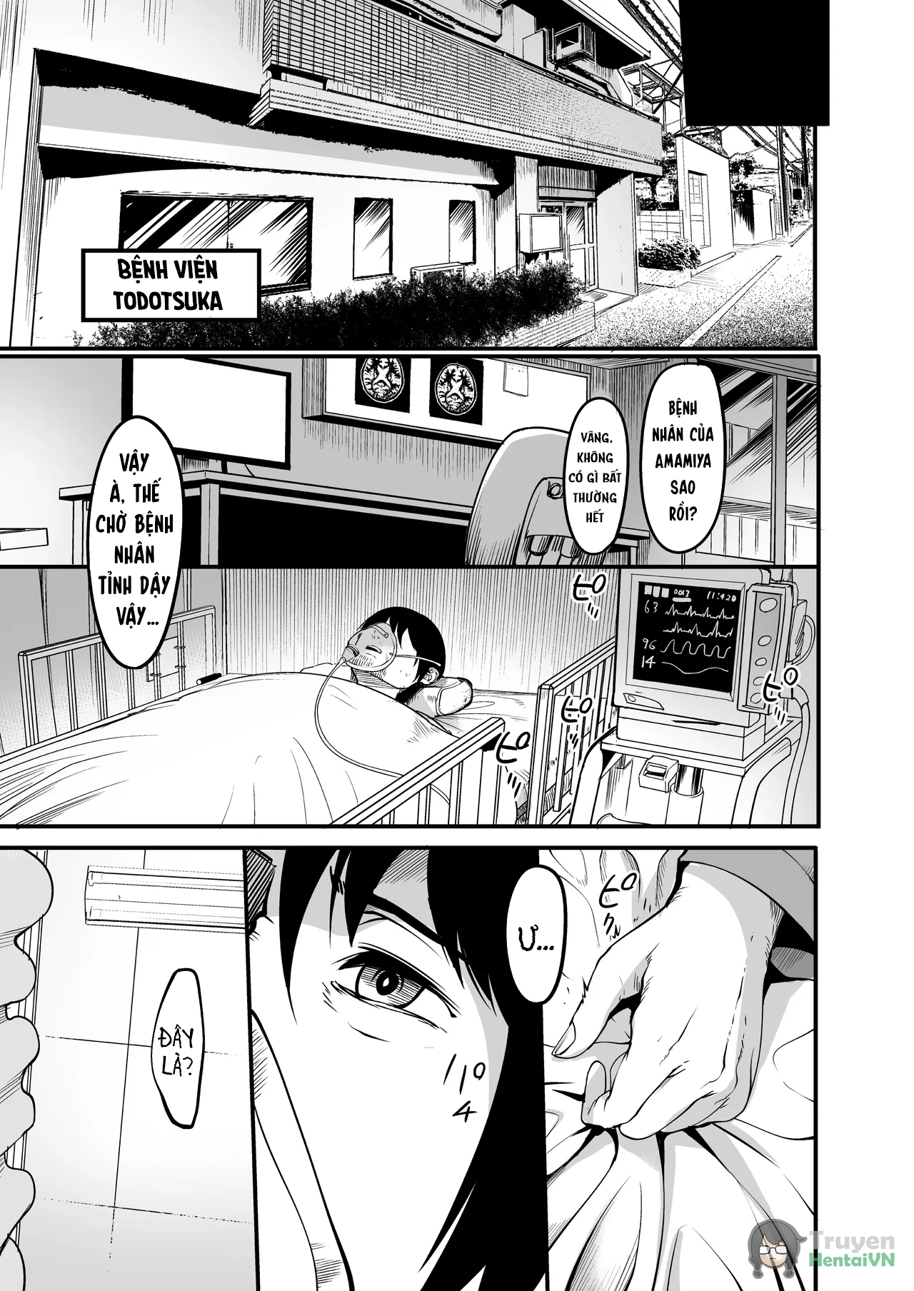 Đọc truyện hentai Jenra na-suno bakunyuu kango byouin - Oneshot