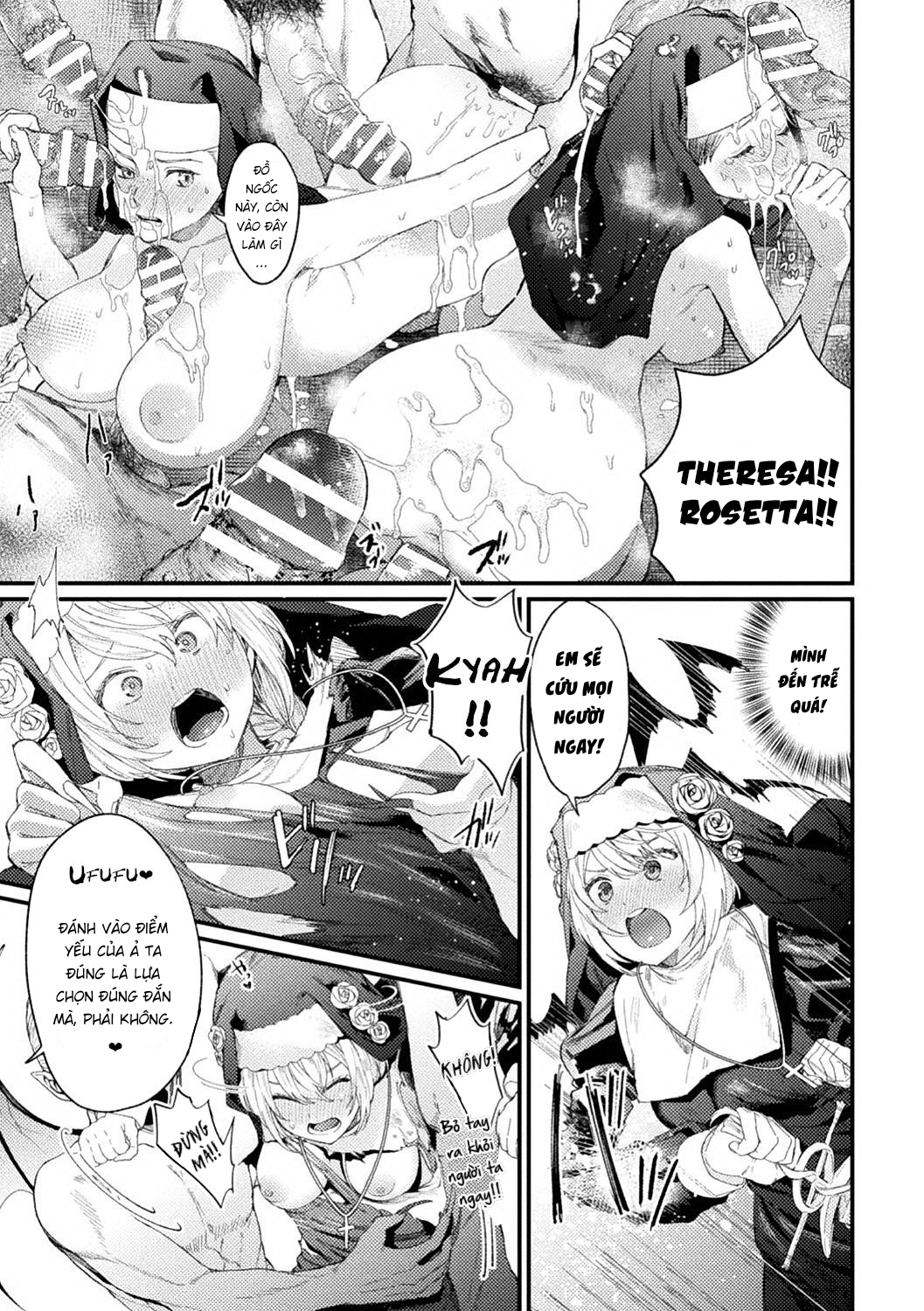 Đọc truyện hentai Bẫy † Thánh - Oneshot