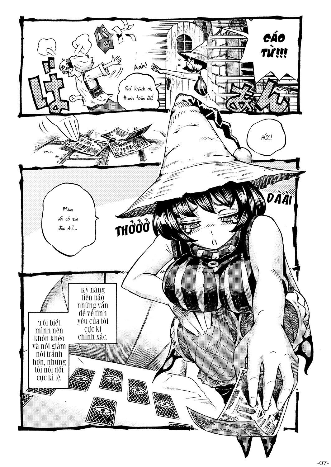 Đọc truyện hentai Chuyện tình cô phù thủy - Chap 1