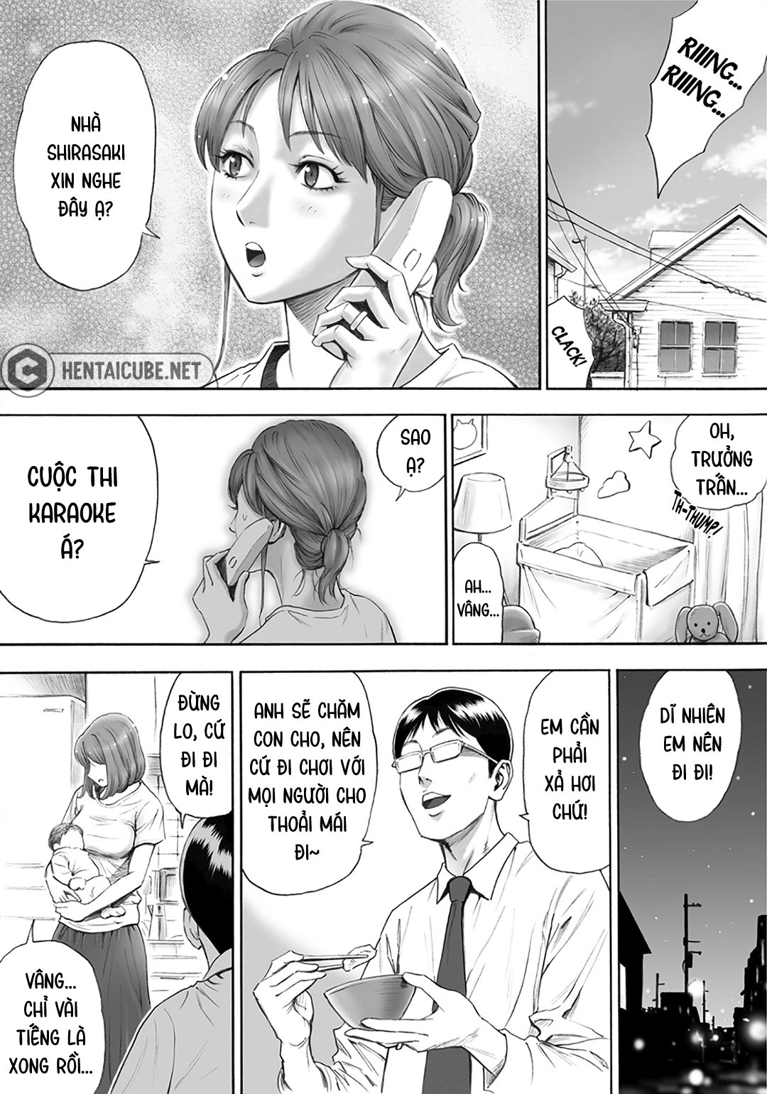 Đọc truyện hentai Toàn thị trấn giúp một người vợ có thai - Chap 2 - [END]