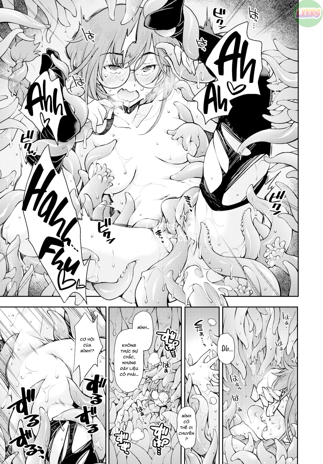 Đọc truyện hentai Có một mê cung mà một nữ hiền nhân không thể trốn thoát cho đến khi cô ấy đánh bại các xúc tu - Oneshot