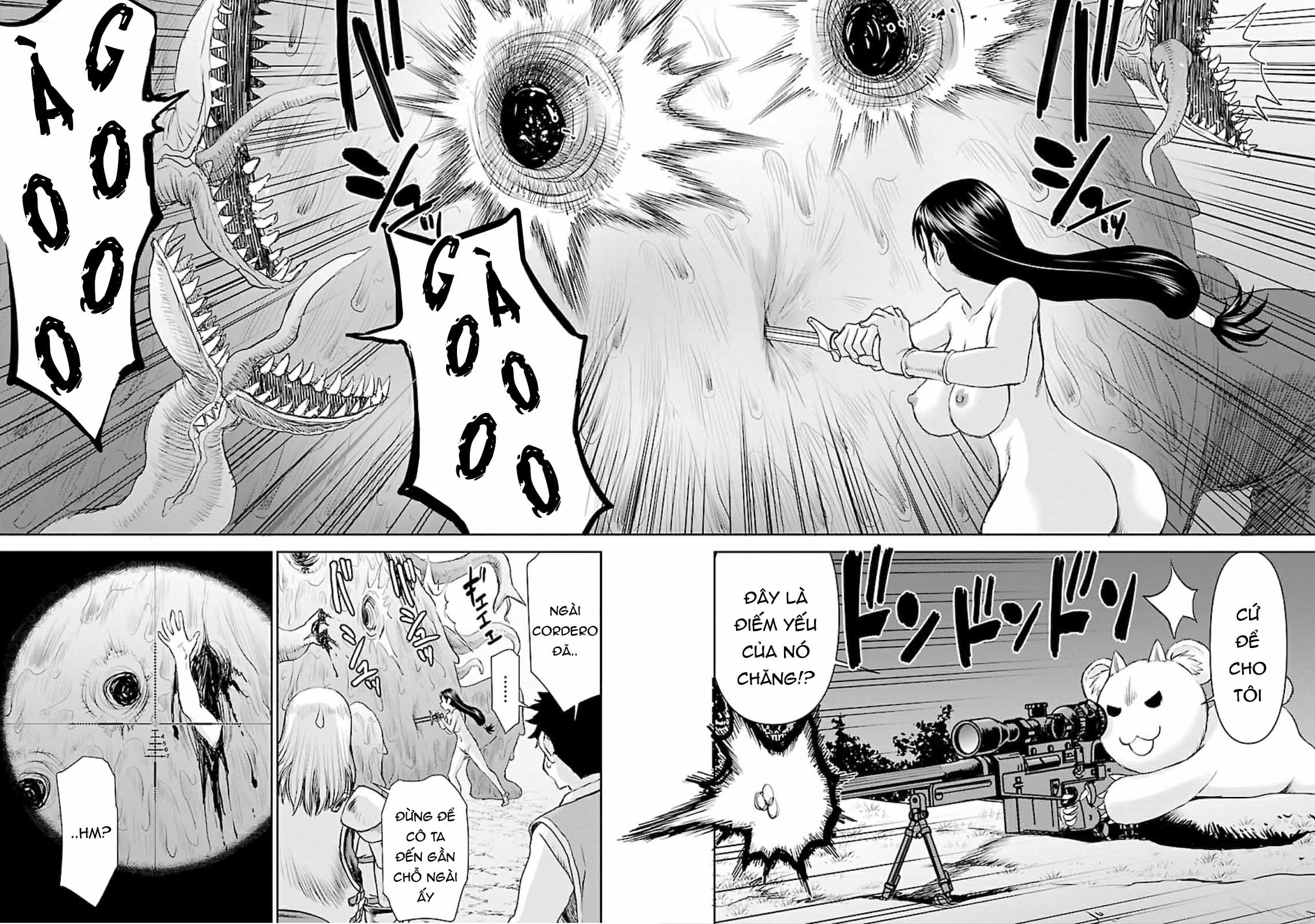 Đọc truyện hentai Xạ thủ mềm mại của Nữ chiến binh - Chap 5