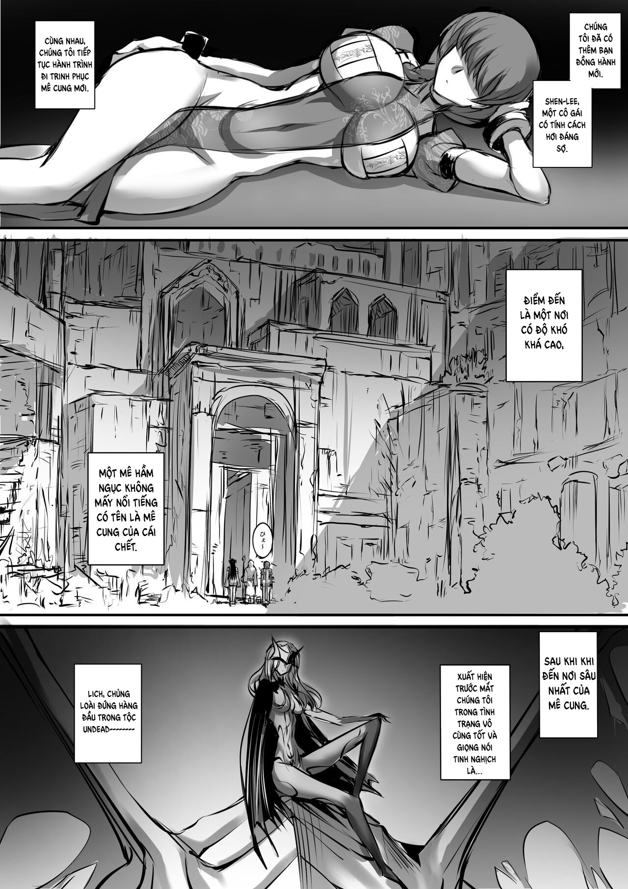 Đọc truyện hentai Tôi Đào Mộ Nữ Võ Sư Và Biến Cô Ấy Thành Cương Thi 3 - Chap 1