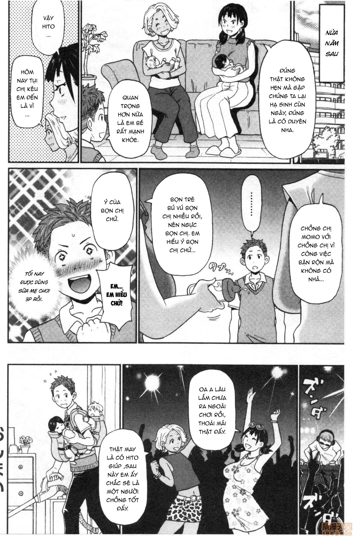 Đọc truyện hentai Những bà bầu tham lam - Oneshot