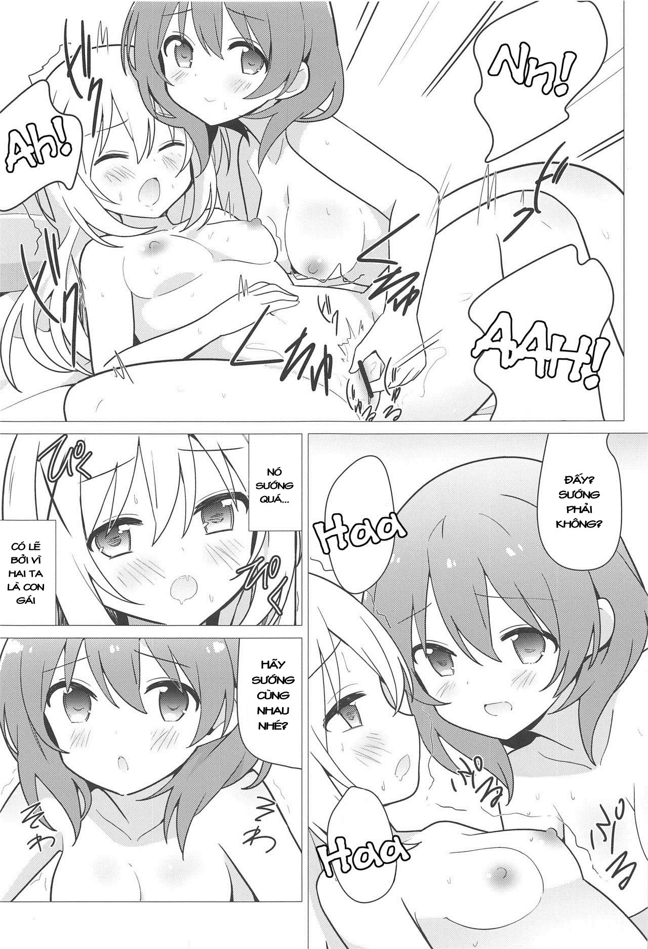 Đọc truyện hentai Onee-chan to Yuri ni Mezameru Hon - Oneshot