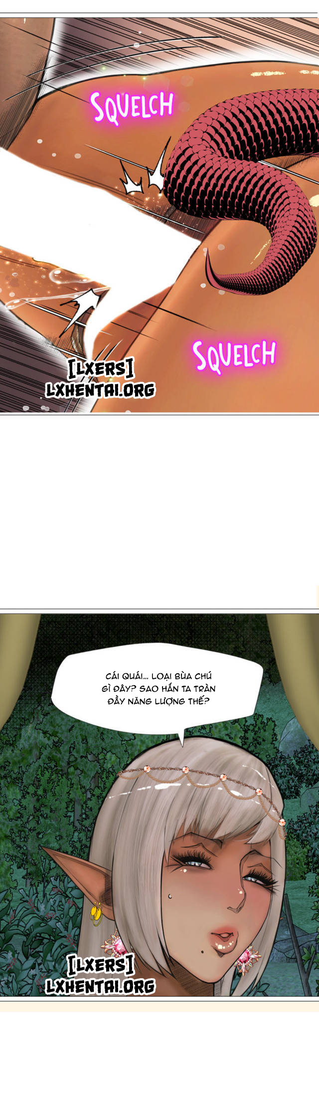 Đọc truyện hentai Nữ Hoàng Dark Elf Và Nô Lệ Orc - Chap 19