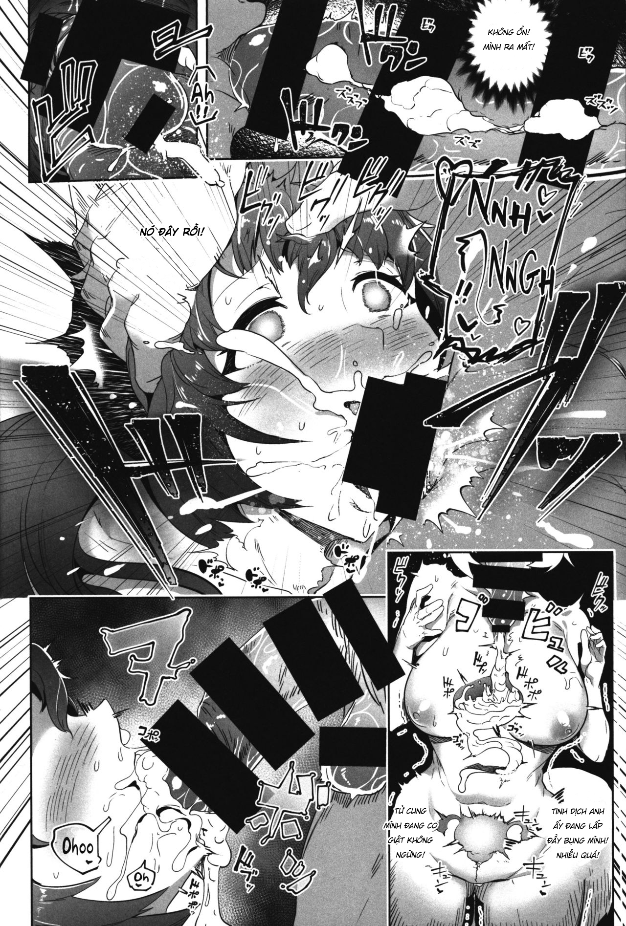 Đọc truyện hentai Cuộc sống cùng ba nàng cáo thần - Oneshot