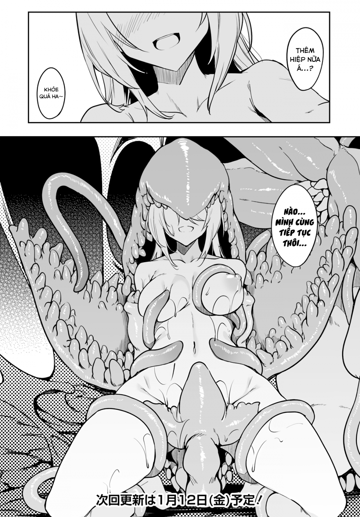 Đọc truyện hentai Bồn Chứa Tinh Bất Tử Phiêu Lưu Ký - Chương 2.1: Xúc Tu Ma Quái Phê Tựa Dây Thừng (II)