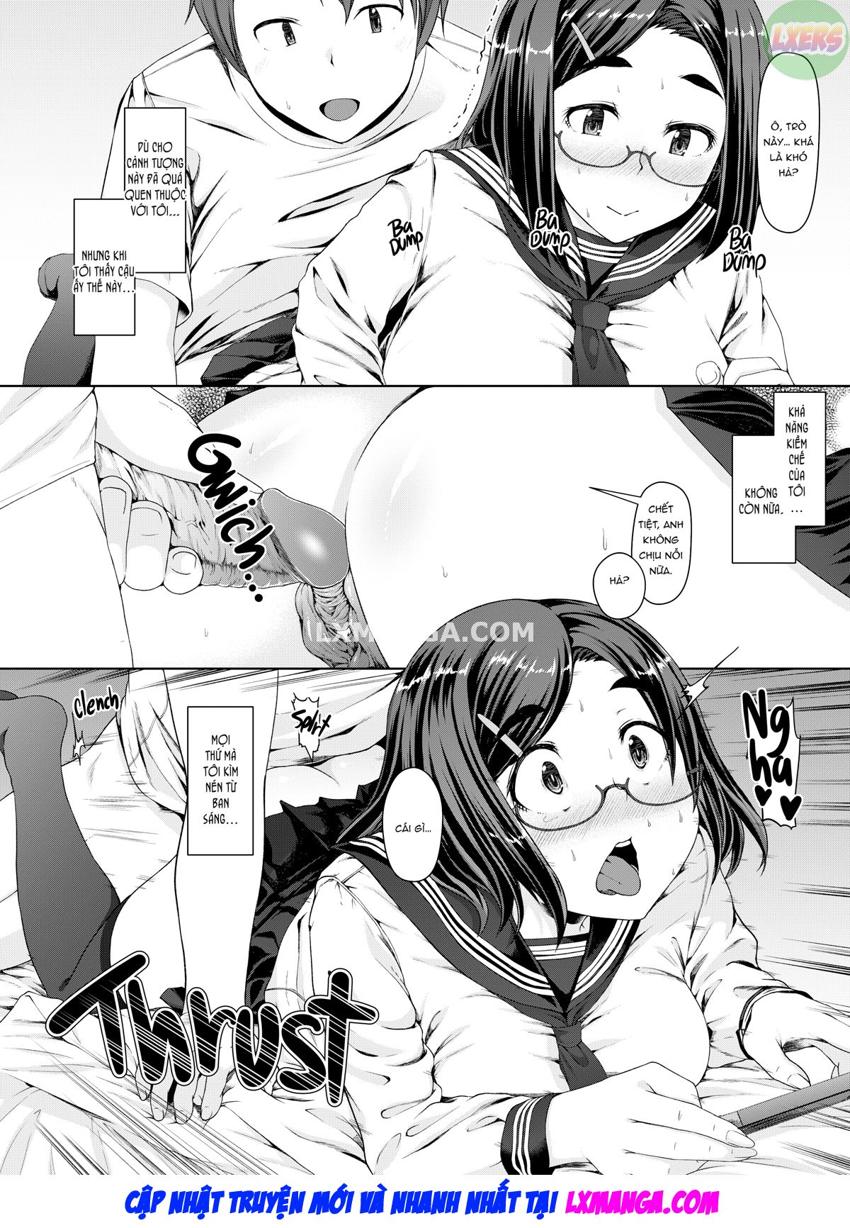 Đọc truyện hentai Bạn gái thẳng của tôi đạt điểm D vào cuối tuần - Oneshot