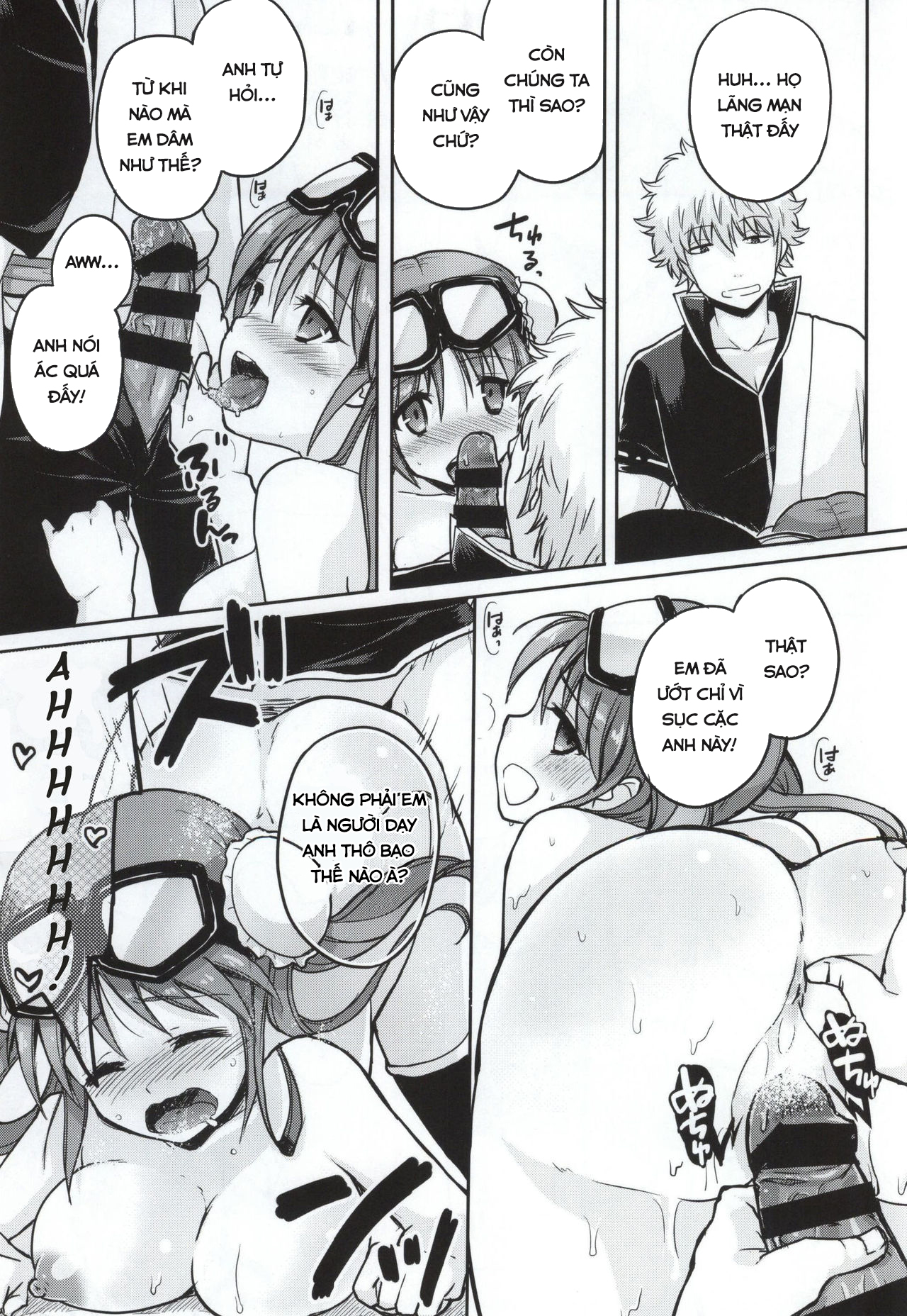 Đọc truyện hentai Yorozuya 4P - Oneshot