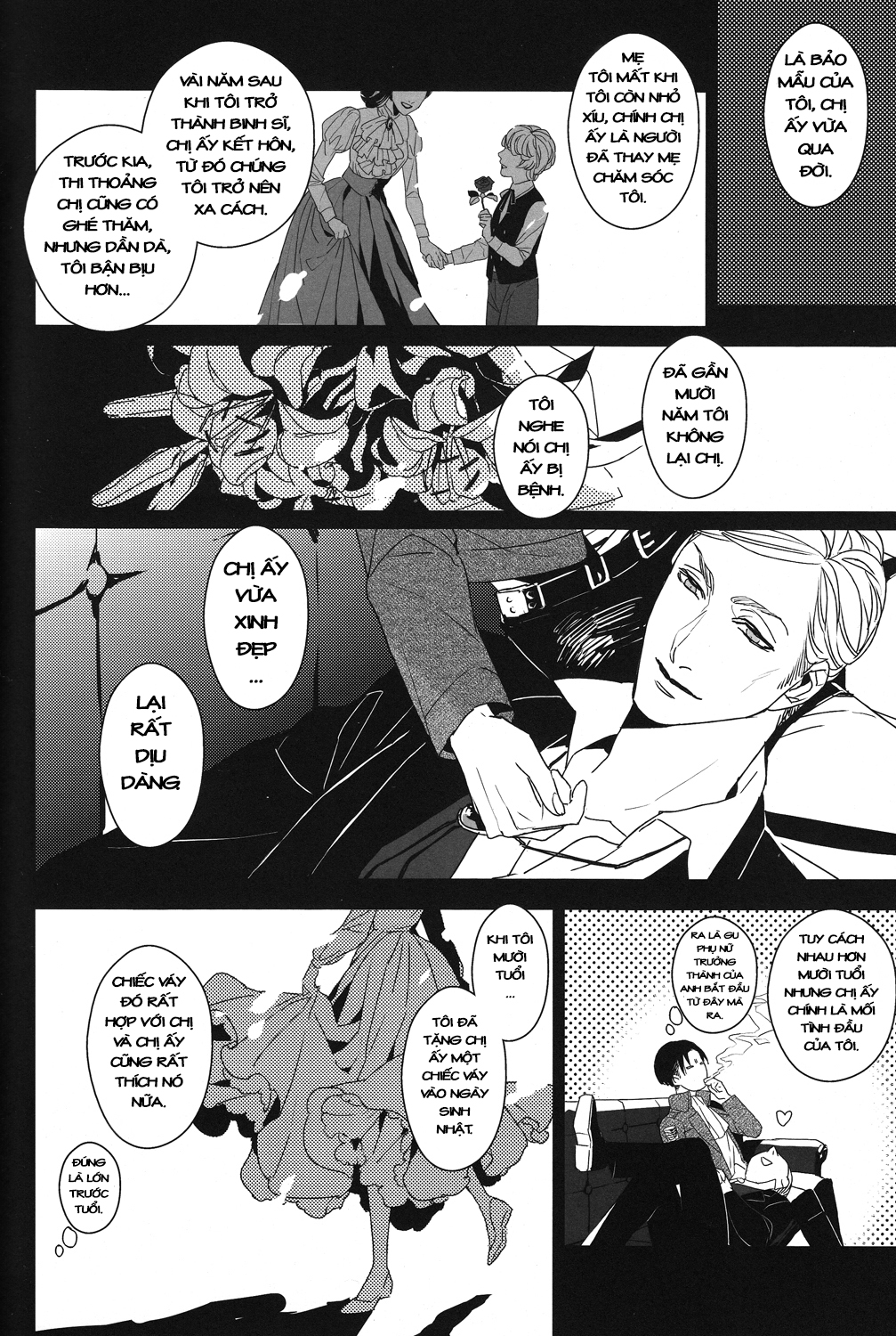 Đọc truyện hentai Icarus ga Nishi no Hate (Shingeki no Kyojin) - Oneshot