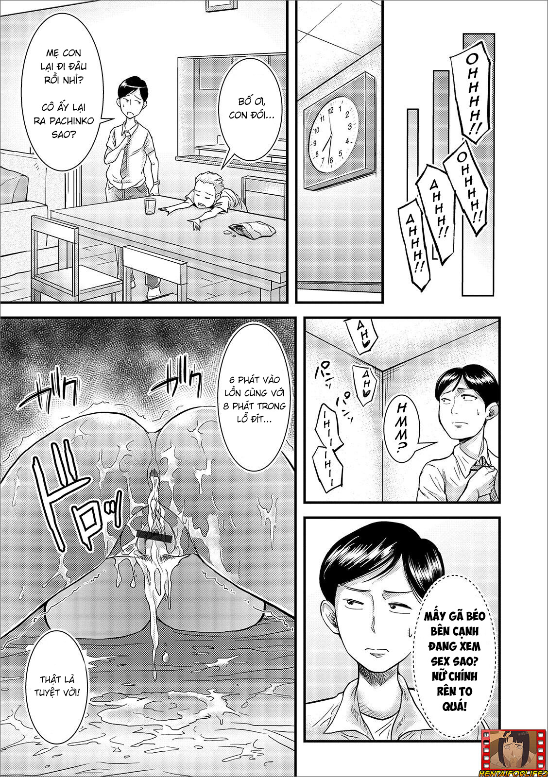 Đọc truyện hentai Nhà thôi miên béo ú và cô vợ trẻ - Oneshot