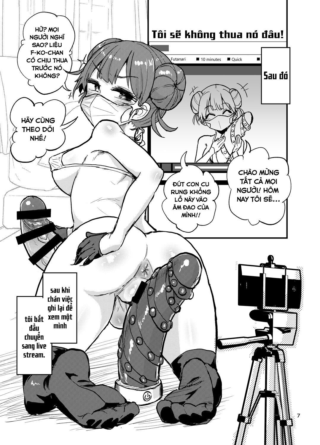 Đọc truyện hentai Chuyện nàng futanari thủ dâm! - Oneshot