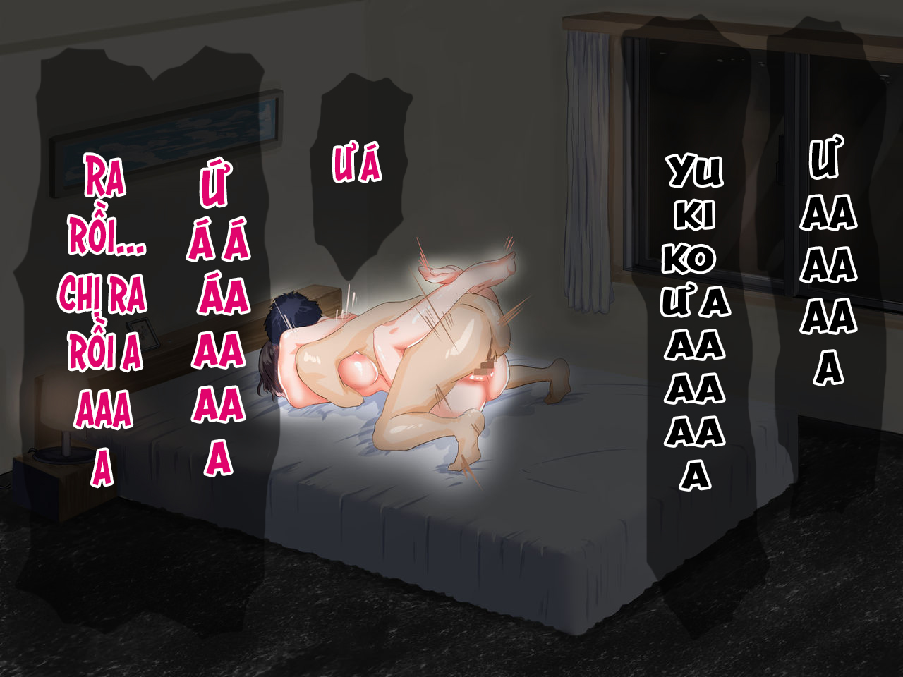 Đọc truyện hentai Yoru no Seikatsu de Mitasarenai Bakunyuu Hitozuma Oba-san to. - Chap 4