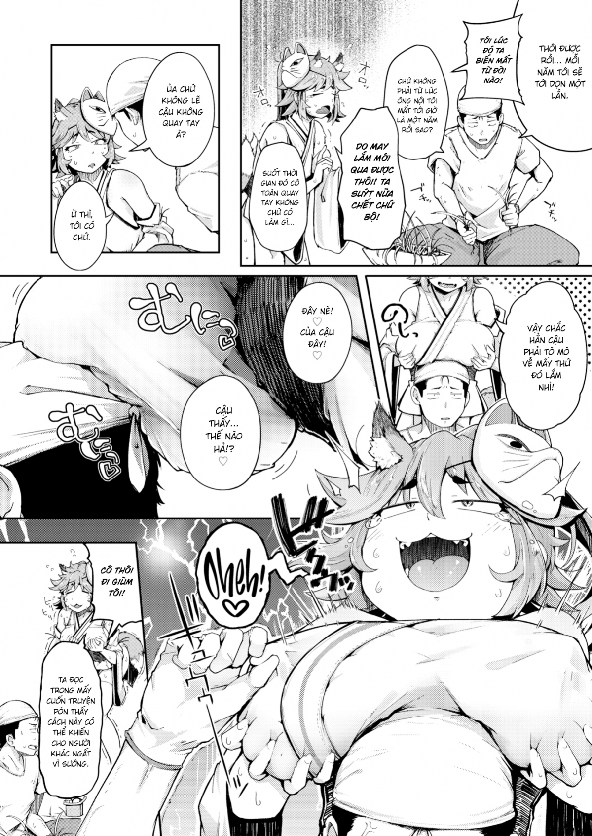 Đọc truyện hentai Cáo Thần Inari - Oneshot