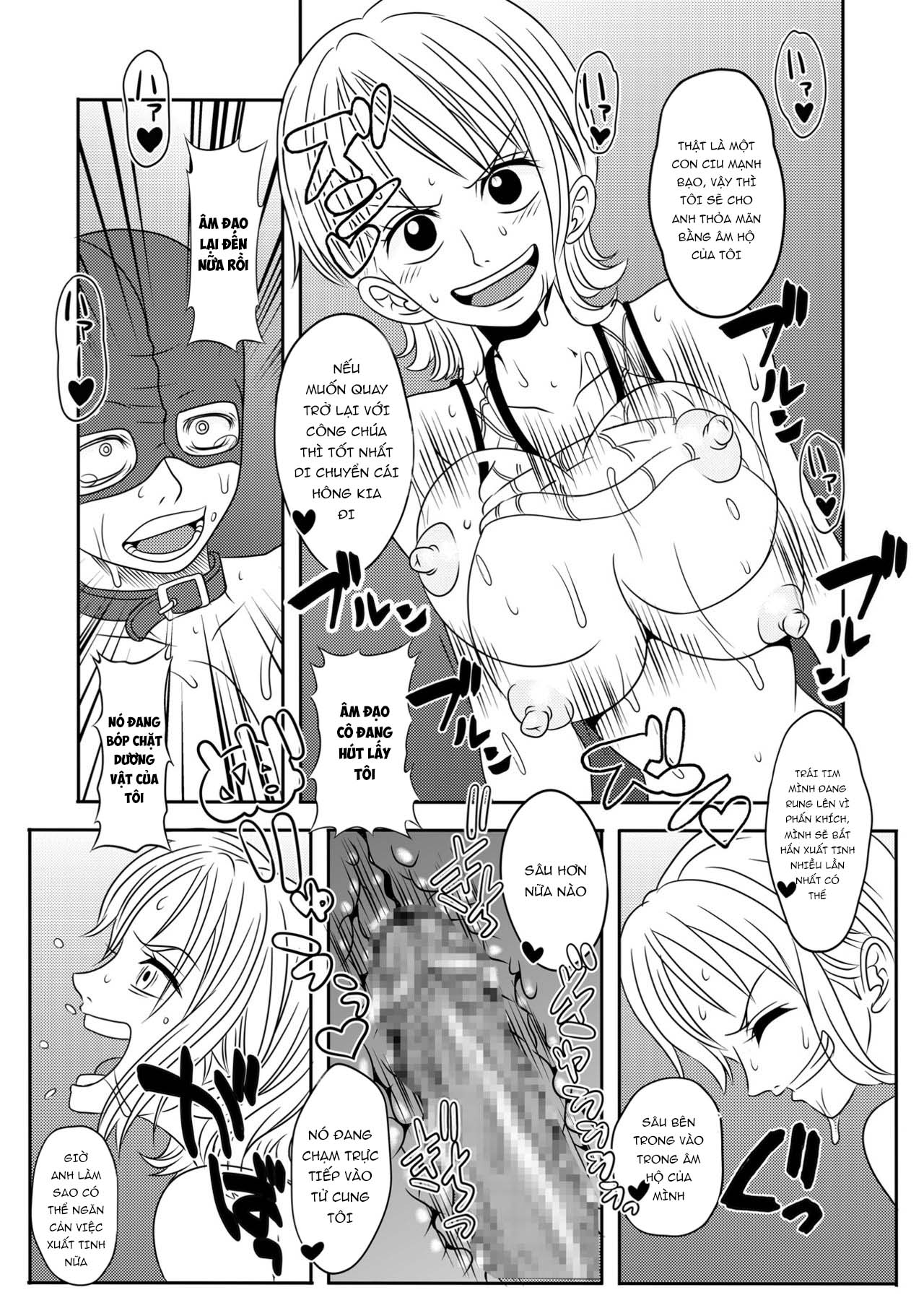 Đọc truyện hentai Những người có khả năng Nukinuki no Mi - Oneshot