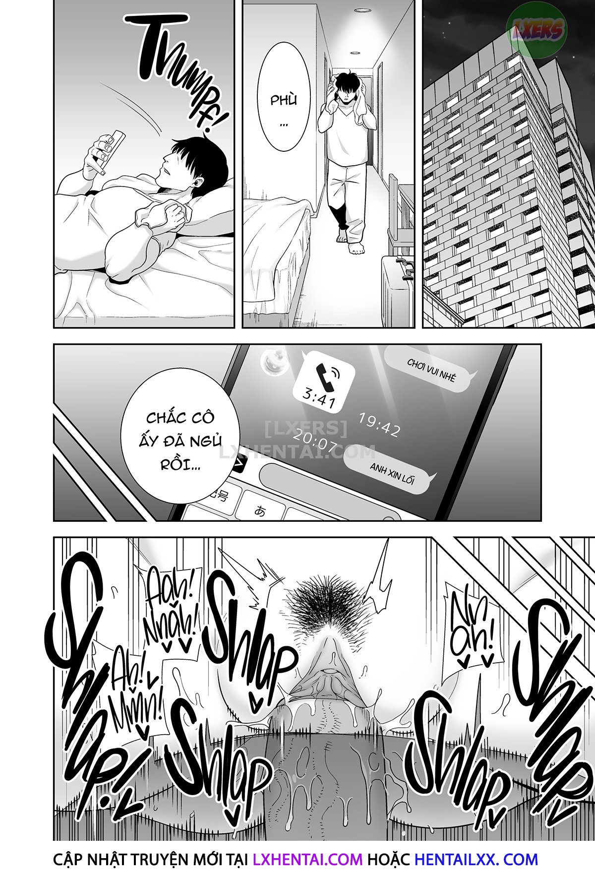 Đọc truyện hentai Natsuzuma ~Natsu, Ryokan, Nanpa Otoko-Tachi Ni Ochita Tsuma~ - Chap 2 - Không che