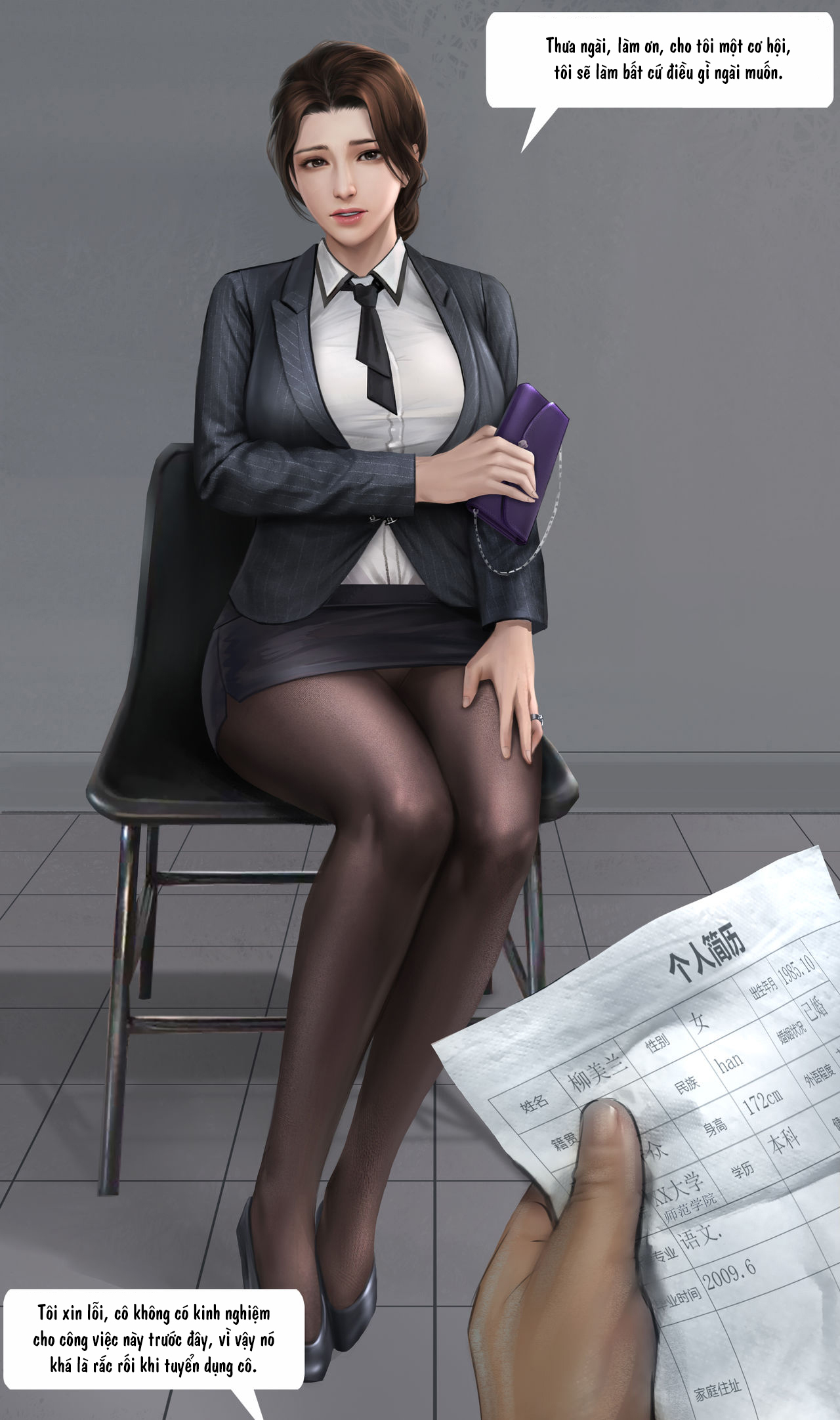 Đọc truyện hentai Liễu Mĩ Lan - Chương 1: Phỏng vấn.