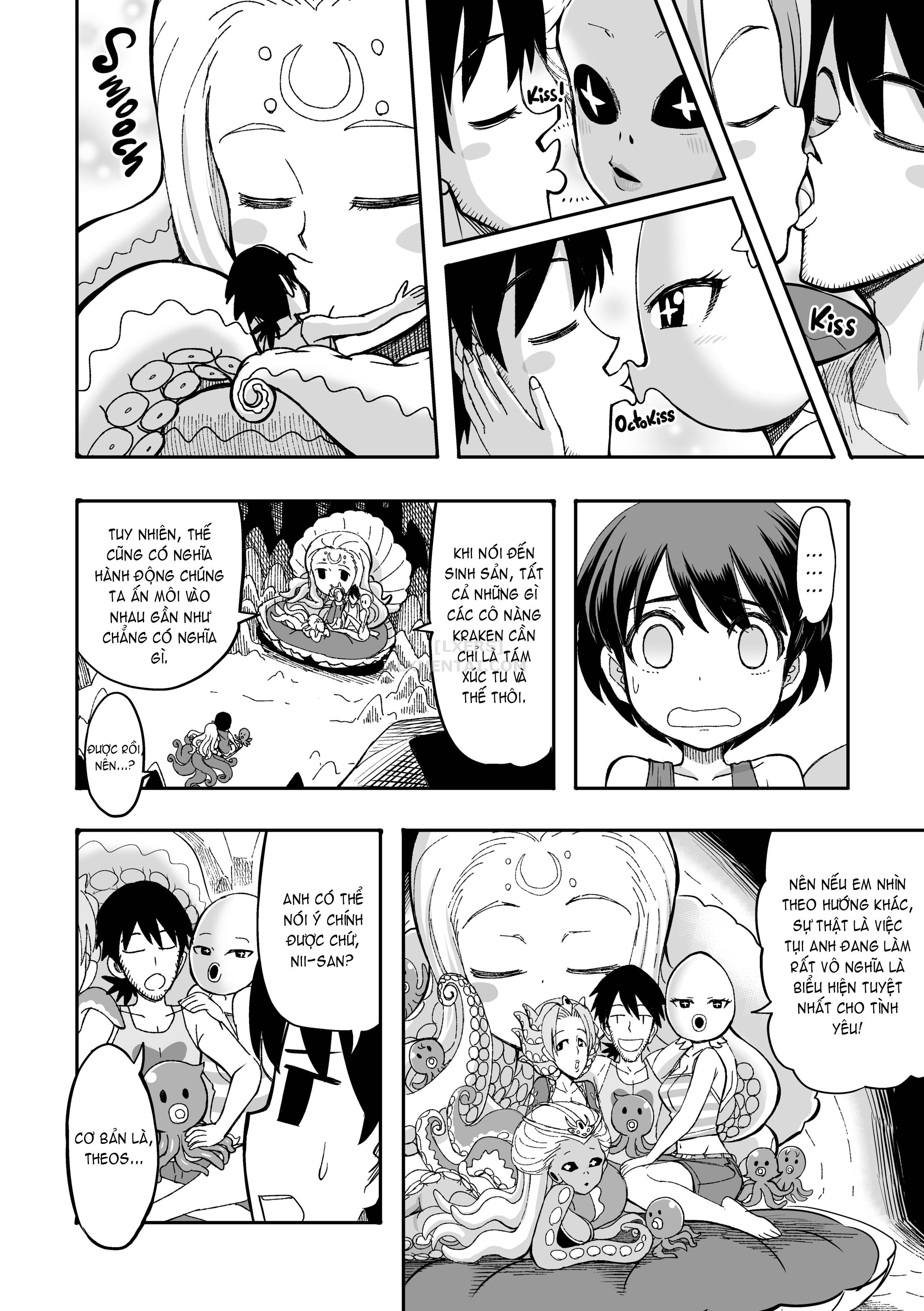 Đọc truyện hentai Monster Girls With a Need for Seed - Chap 13 - The Story of How I Got Wet and Wild with an Octogirl