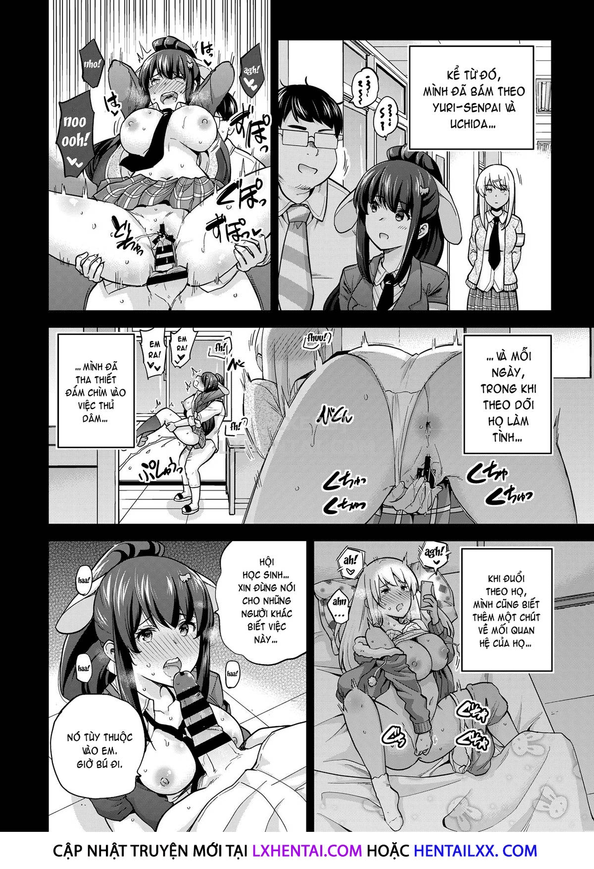 Đọc truyện hentai SNS Seitokai Yakuin Wo Netotte Share Suru Hanashi. - Chap 3