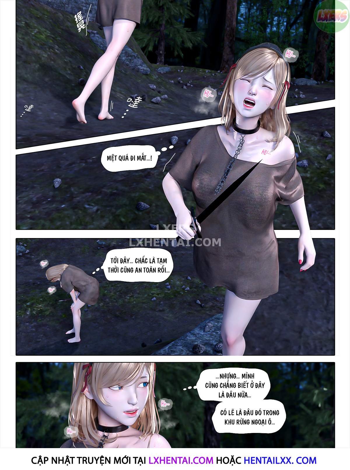 Đọc truyện hentai The Rose Fall Into Darkness - Chap 3