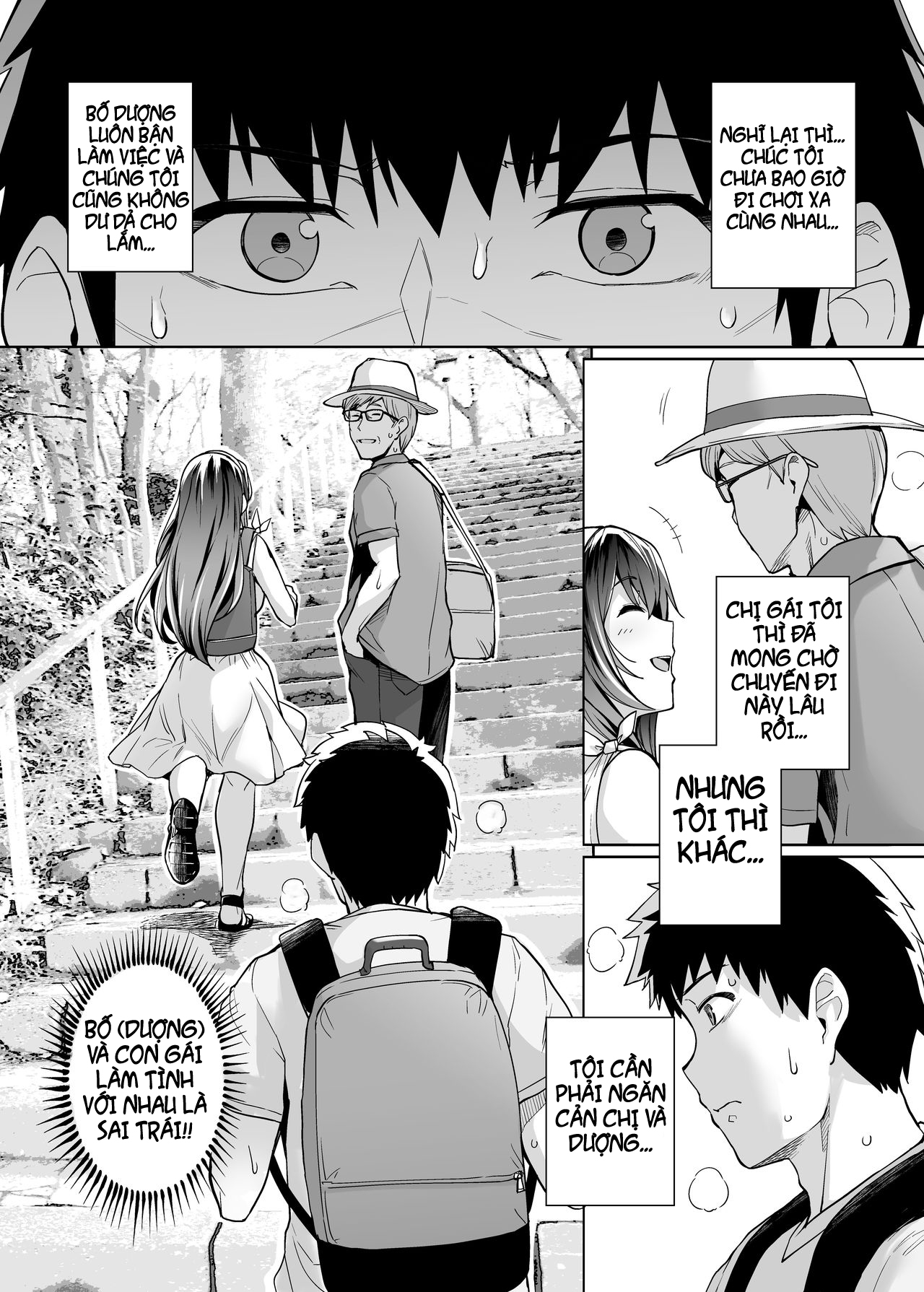 Đọc truyện hentai Ane wa Oyaji ni Dakareteru - Chap 2