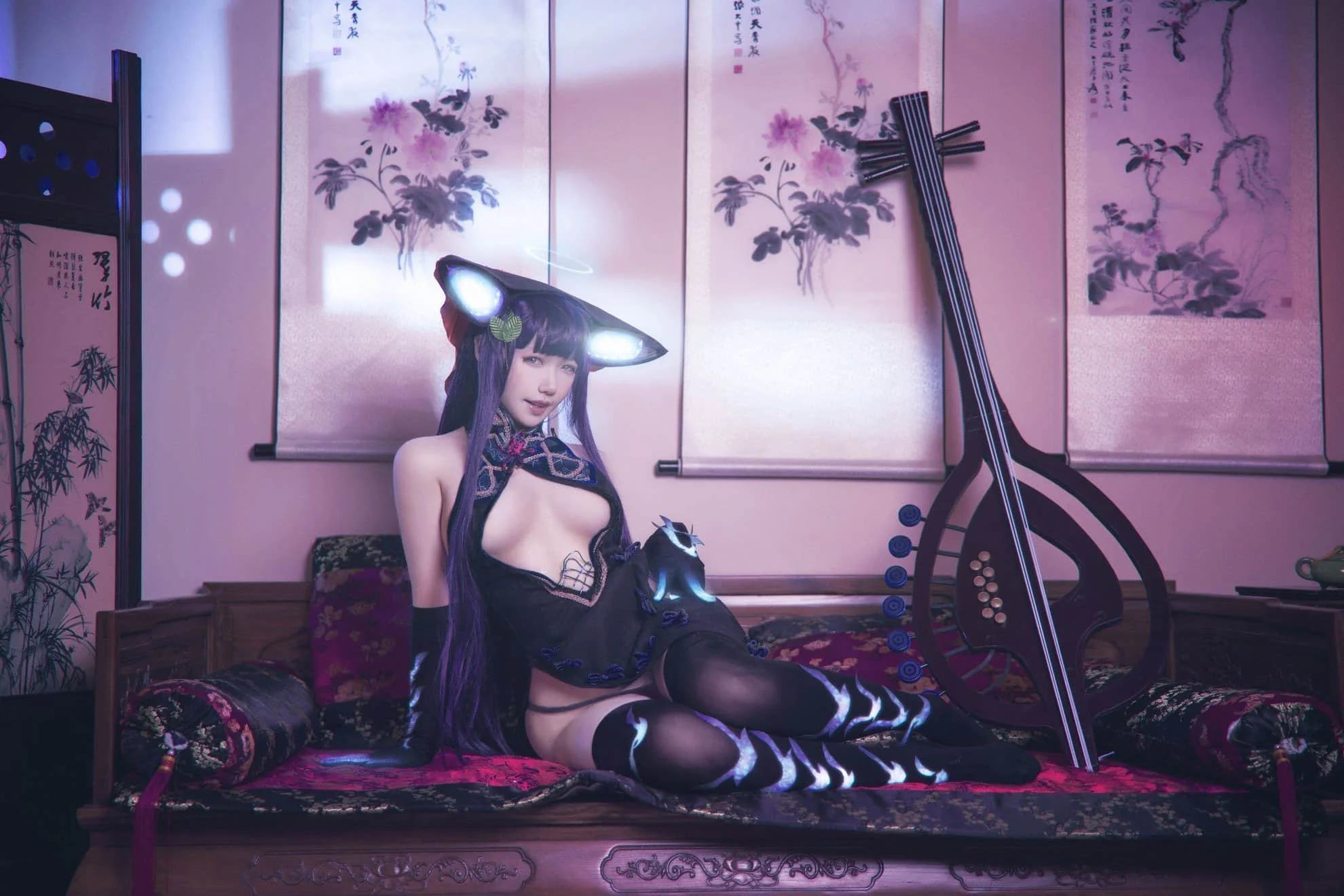 Đọc truyện hentai Tuyển tập Albums siêu phẩm Cosplay - Chap 875 - Mahua Mahua Sauce - Yang Guifei