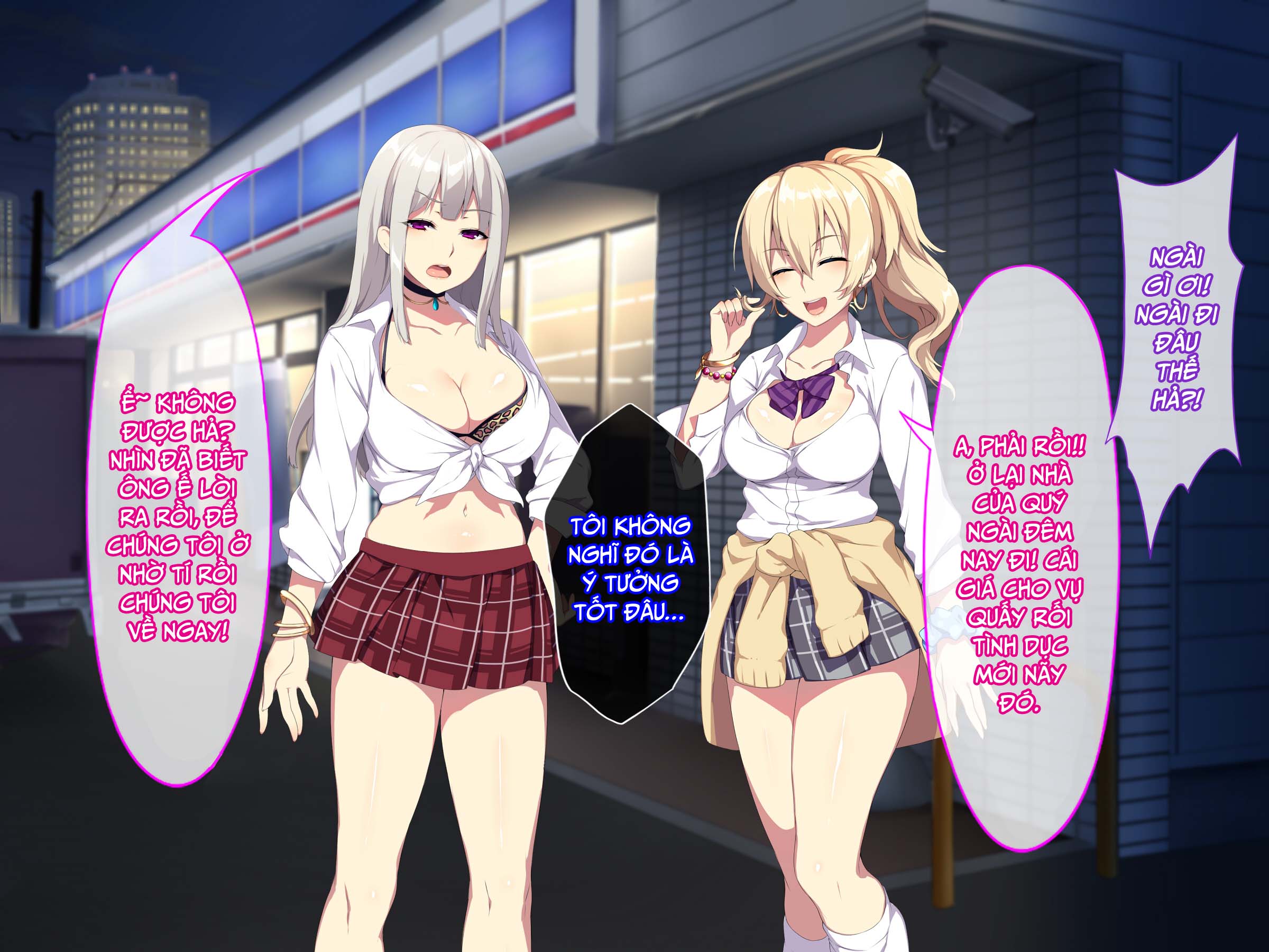 Đọc truyện hentai Cho Hai Em Gal Ở Nhờ Một Đêm - Chap 1 gái vàng