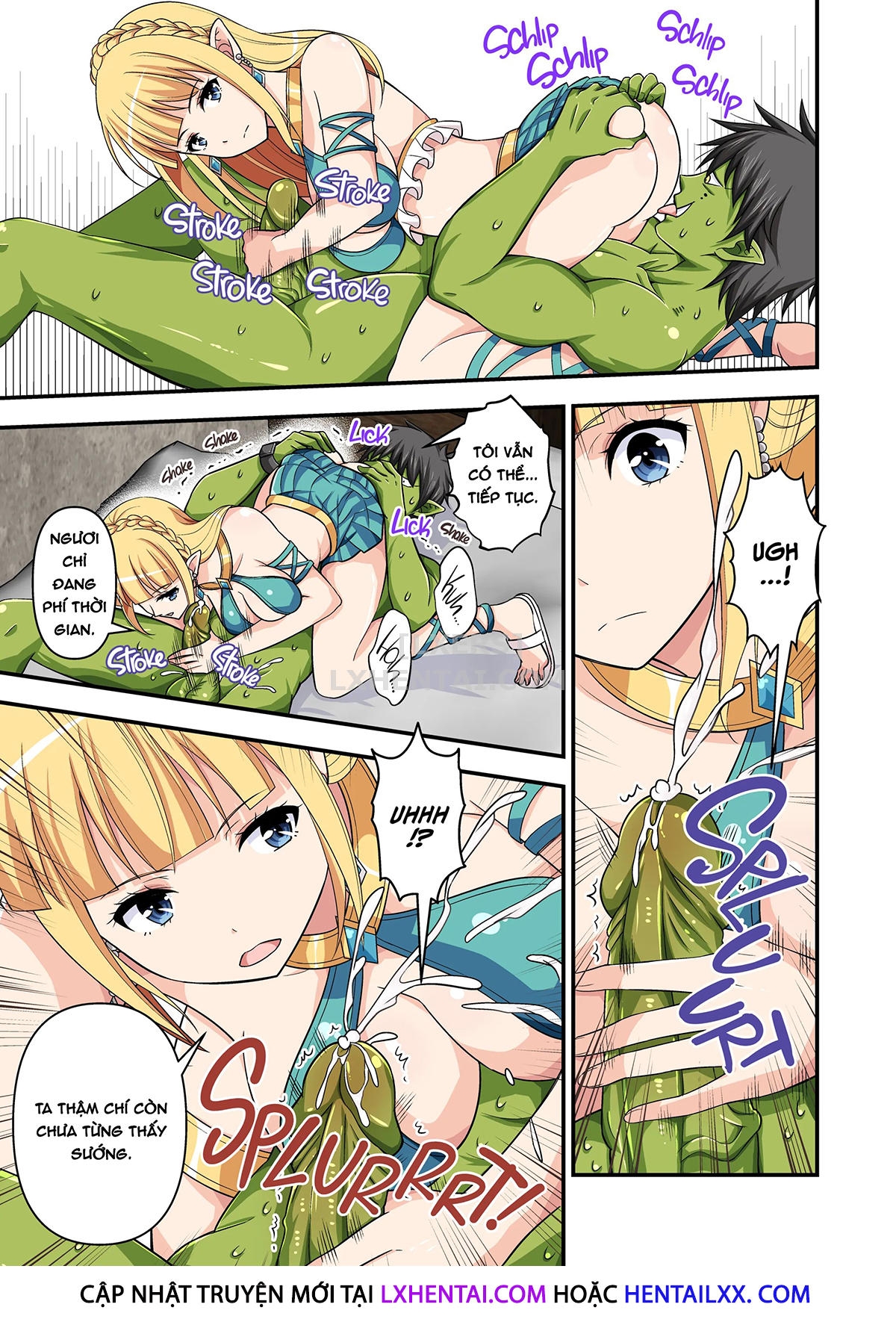 Đọc truyện hentai When A Charismatic Male Pornstar Is Reborn In Another World As A Stamina Daddy Orc - Chap 3 - [END]