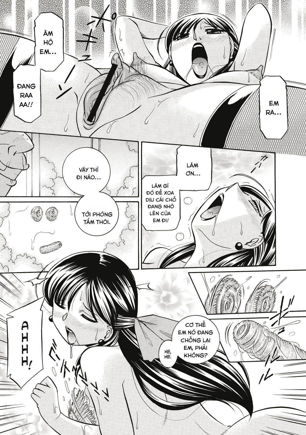 Đọc truyện hentai Yuriko and her Father-in-Law - Chap9 end.