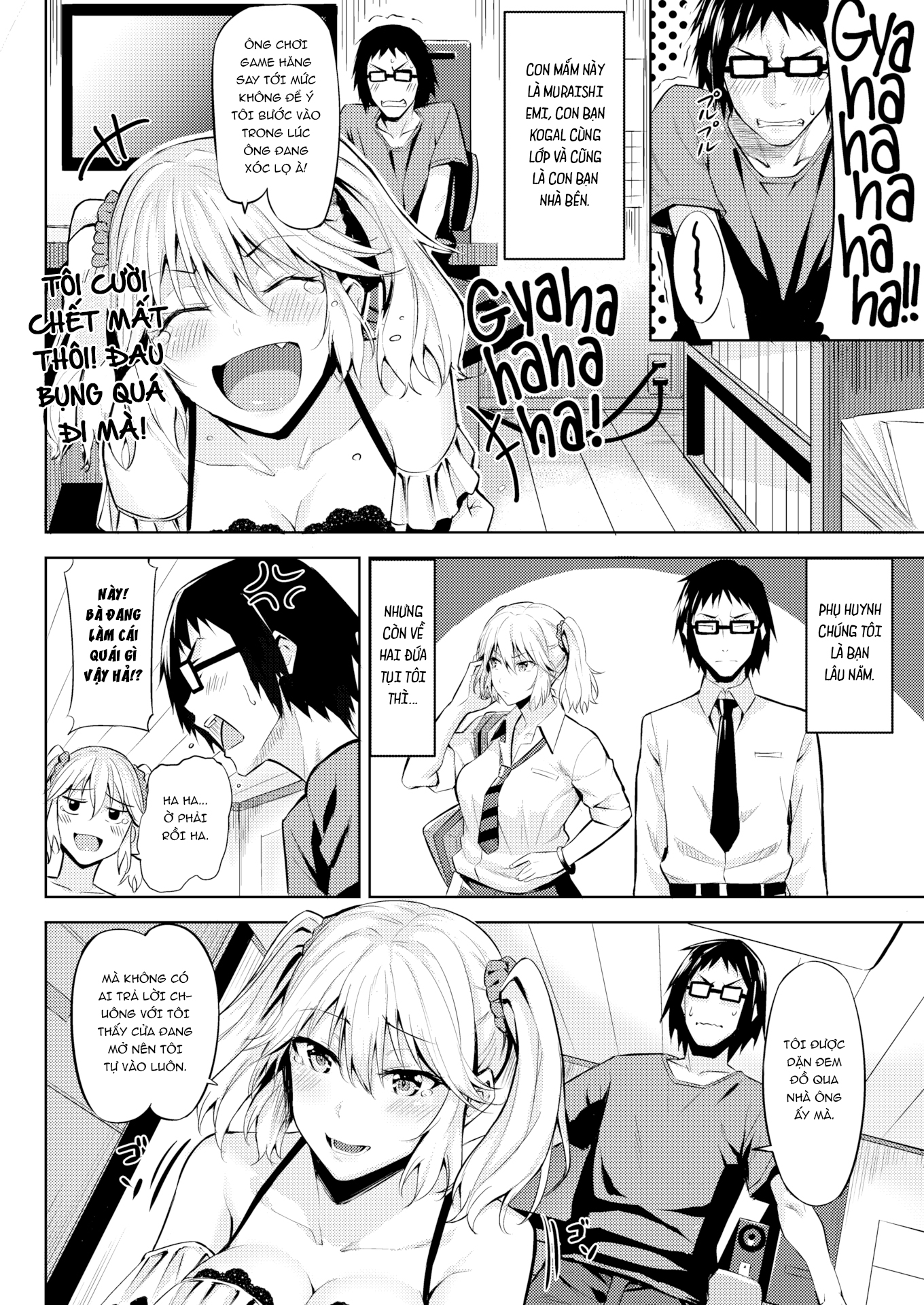 Đọc truyện hentai Trai tân gặp gái gal - Oneshot