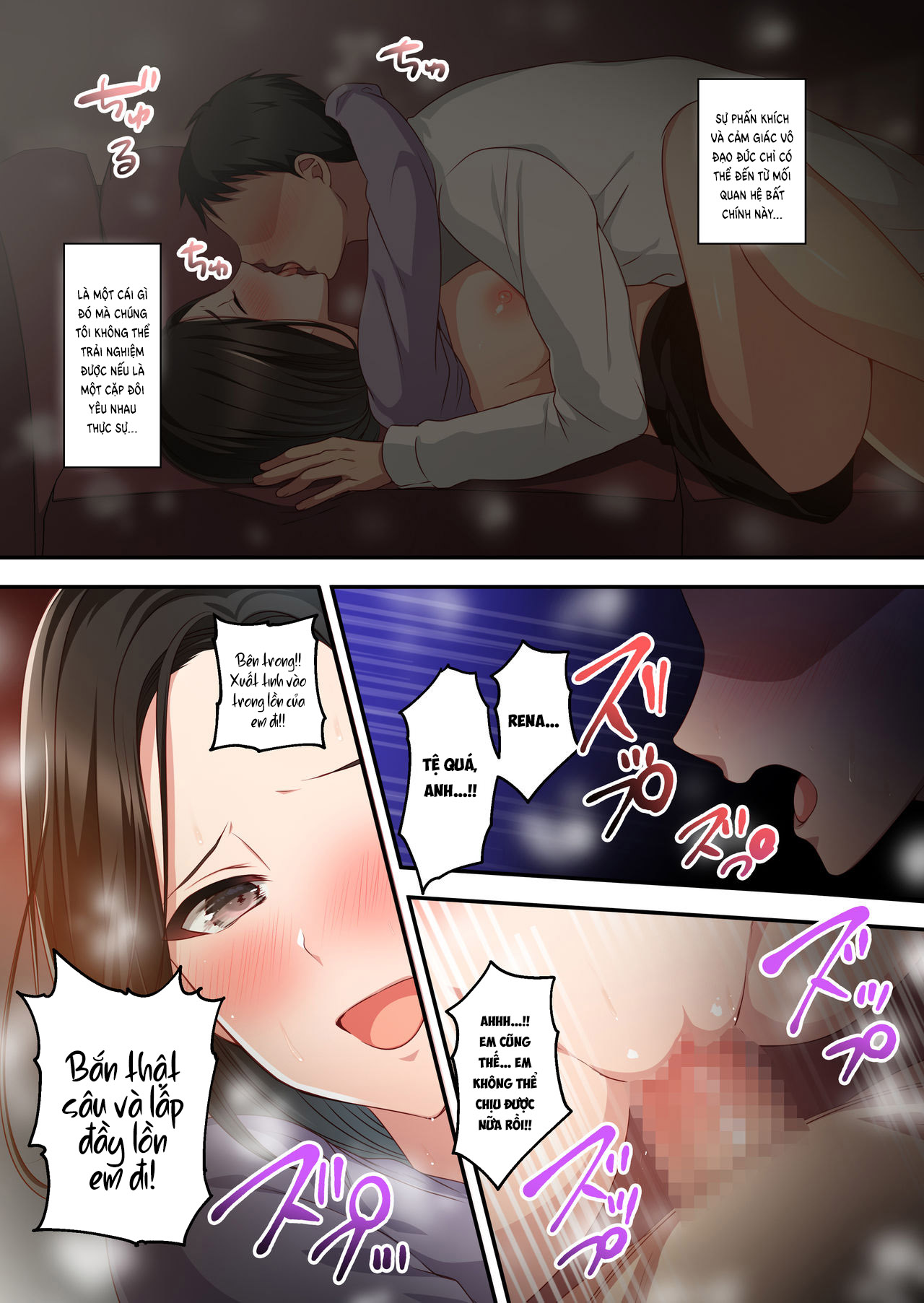 Đọc truyện hentai Dakara Ore wa Kanojo o Netori Tsuzuketa - Oneshot-part2-End