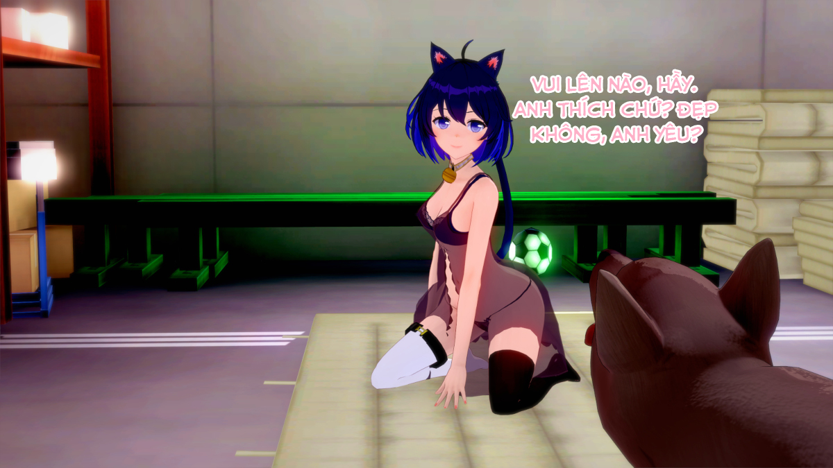 Đọc truyện hentai Mèo con và chó - Oneshot